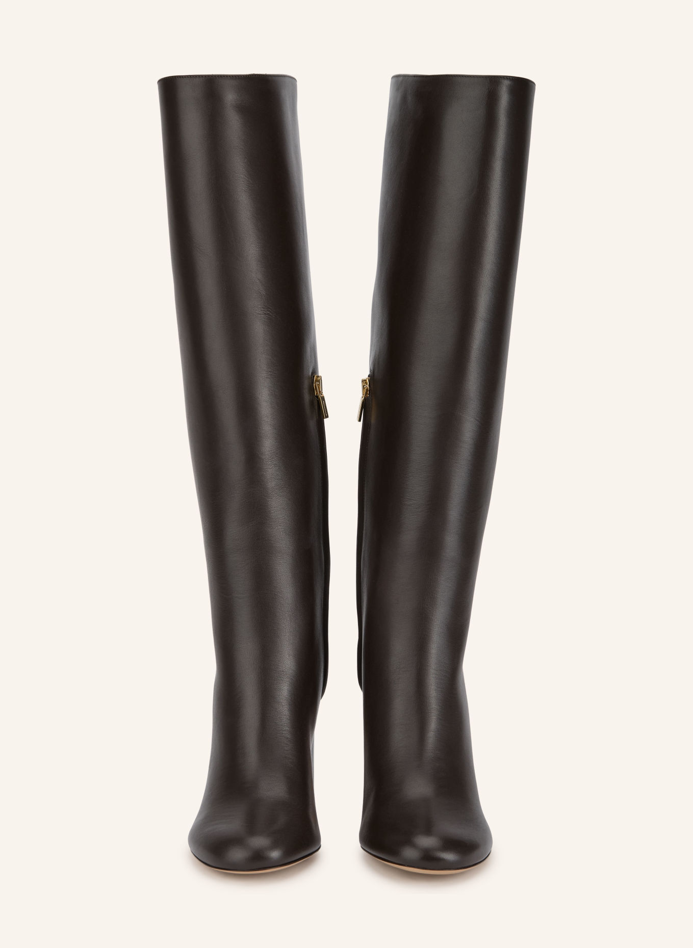FERRAGAMO ENNI Boots: DARK BROWN
