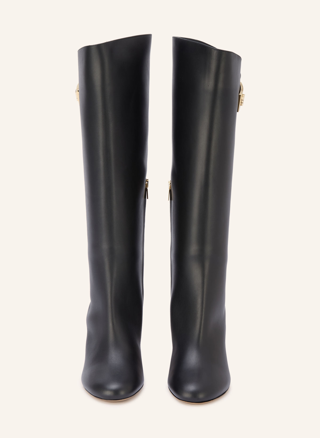 FERRAGAMO Laarzen ELLI: ZWART