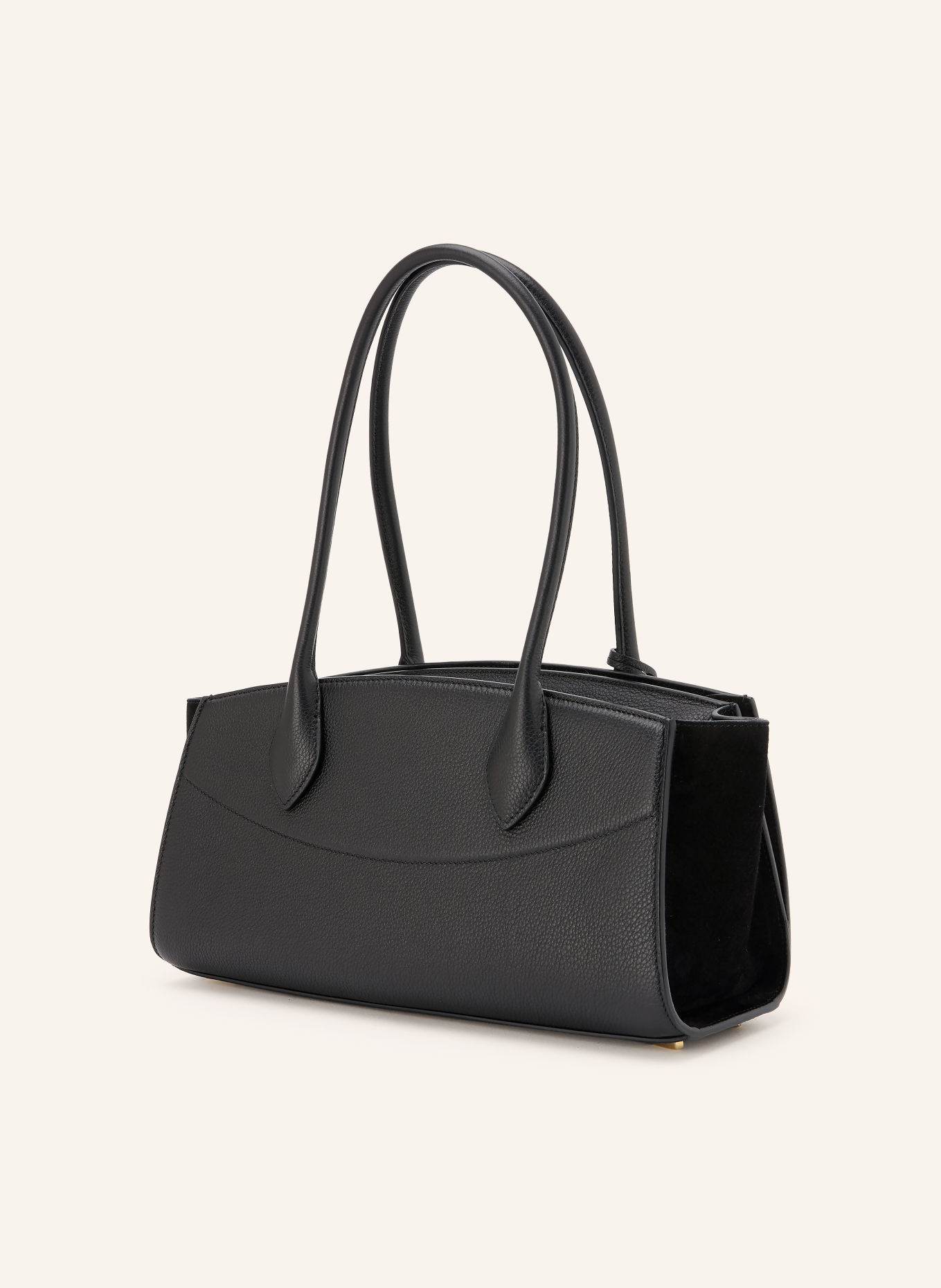 FERRAGAMO Sac à main THE NEW STUDIO SOFT: NOIR
