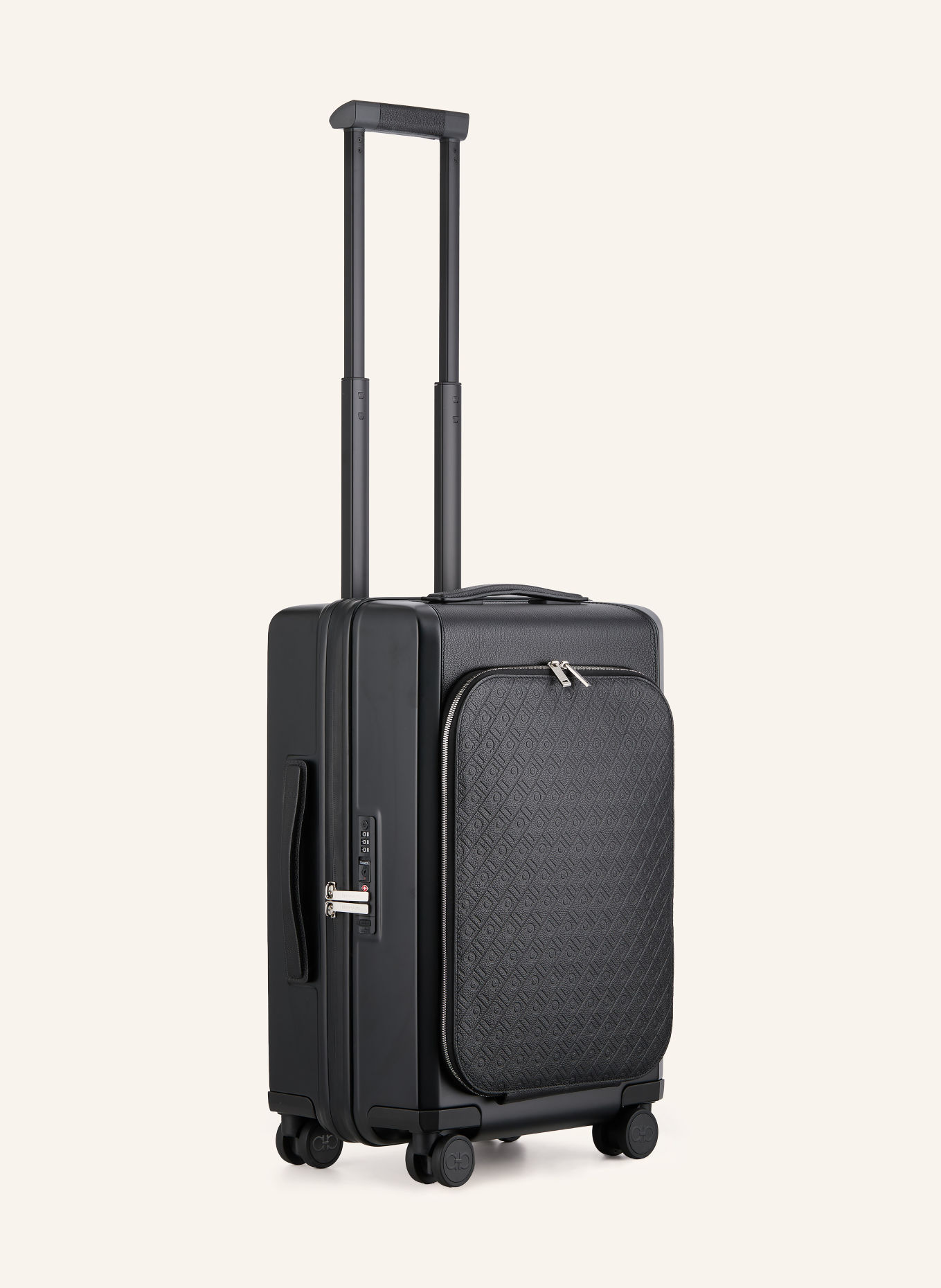 FERRAGAMO Trolley: BLACK / SILVER