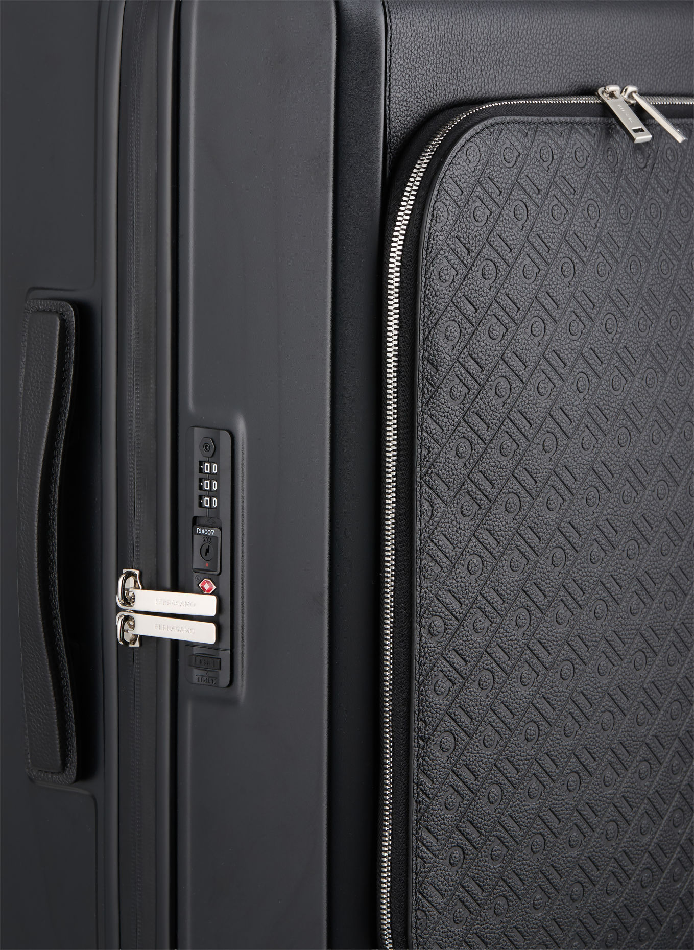 FERRAGAMO Trolley: BLACK / SILVER