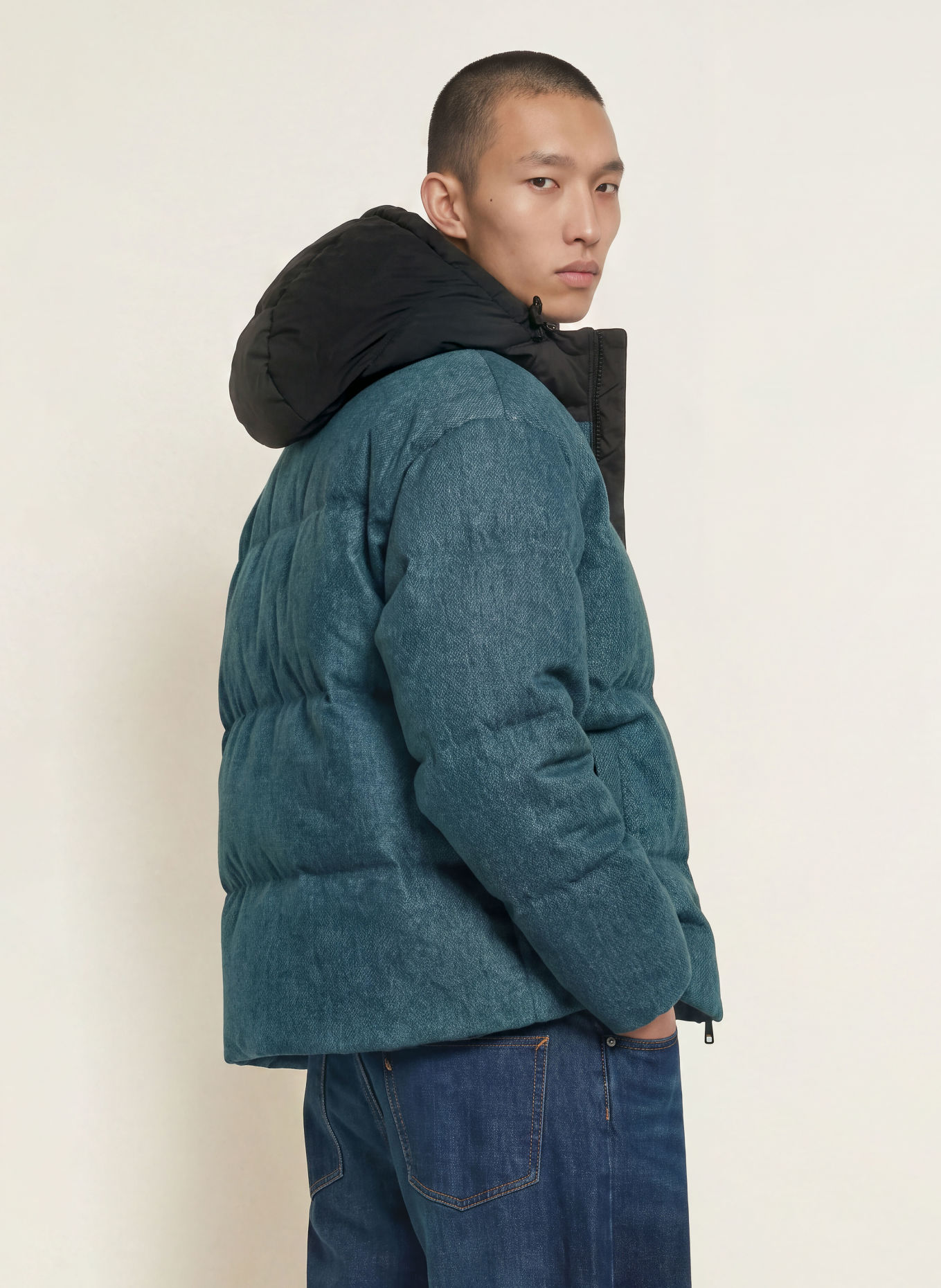 HUGO Steppjacke BOWANO: BLAU