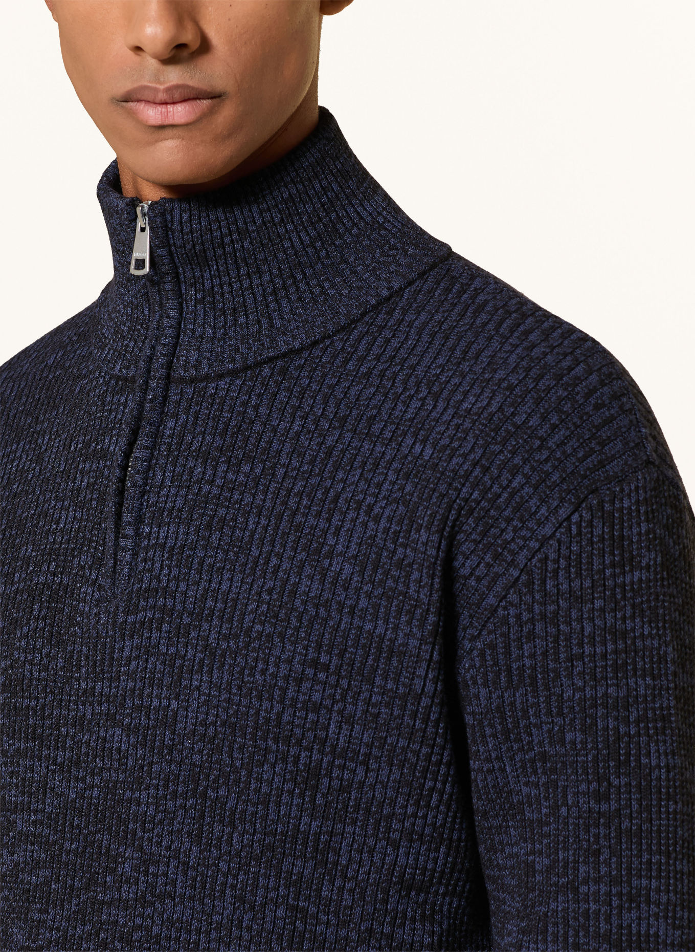 HUGO Troyer SHELVY: SCHWARZ / BLAU