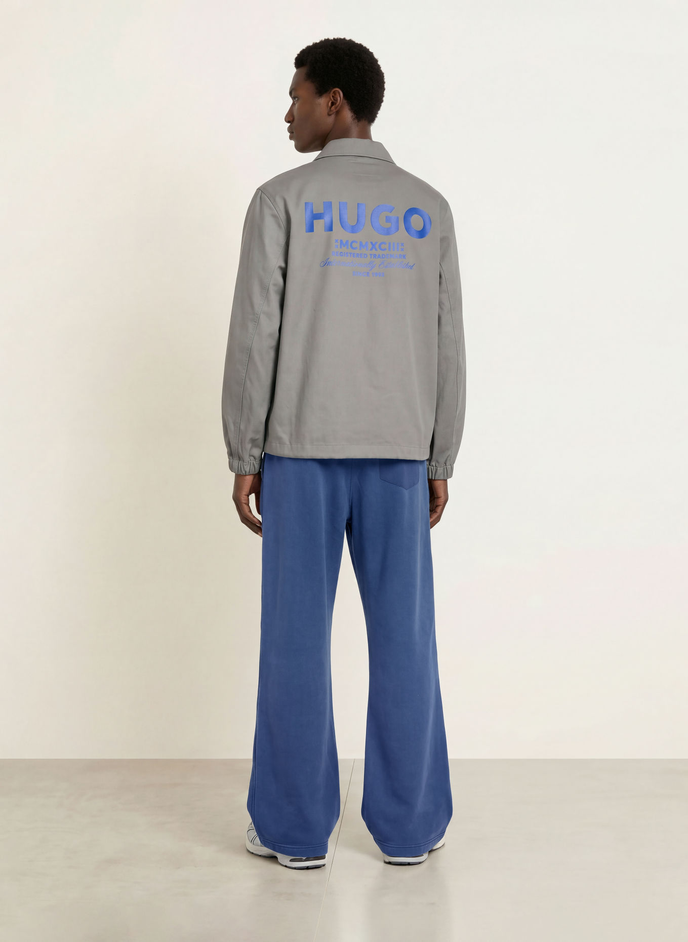 HUGO Sweatpants NEMELIO: BLAU