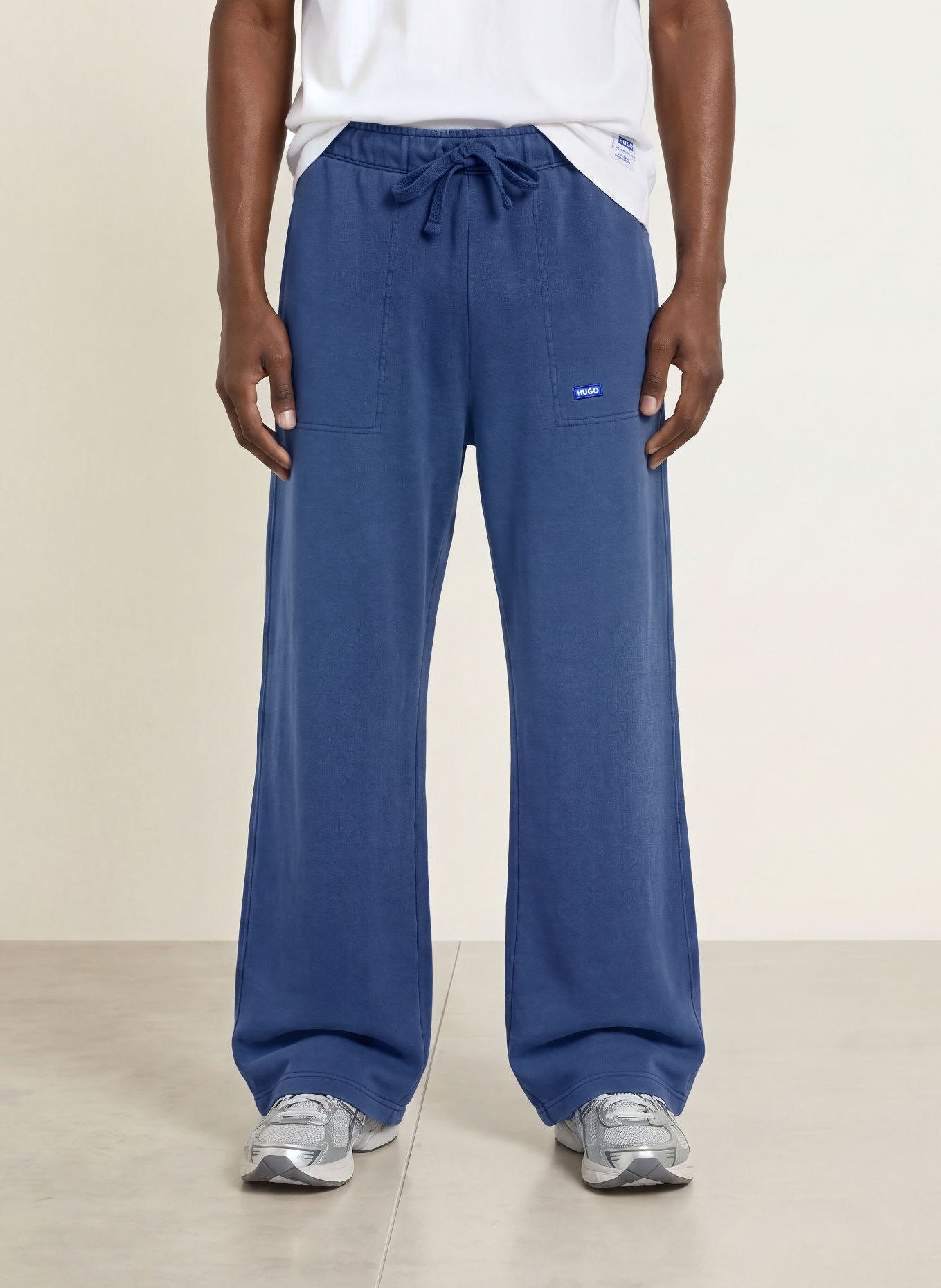 HUGO Sweatpants NEMELIO: BLAU