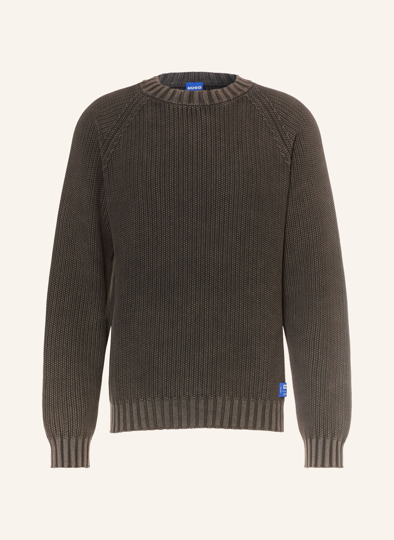 HUGO Pullover SONDYE: DUNKELGRAU