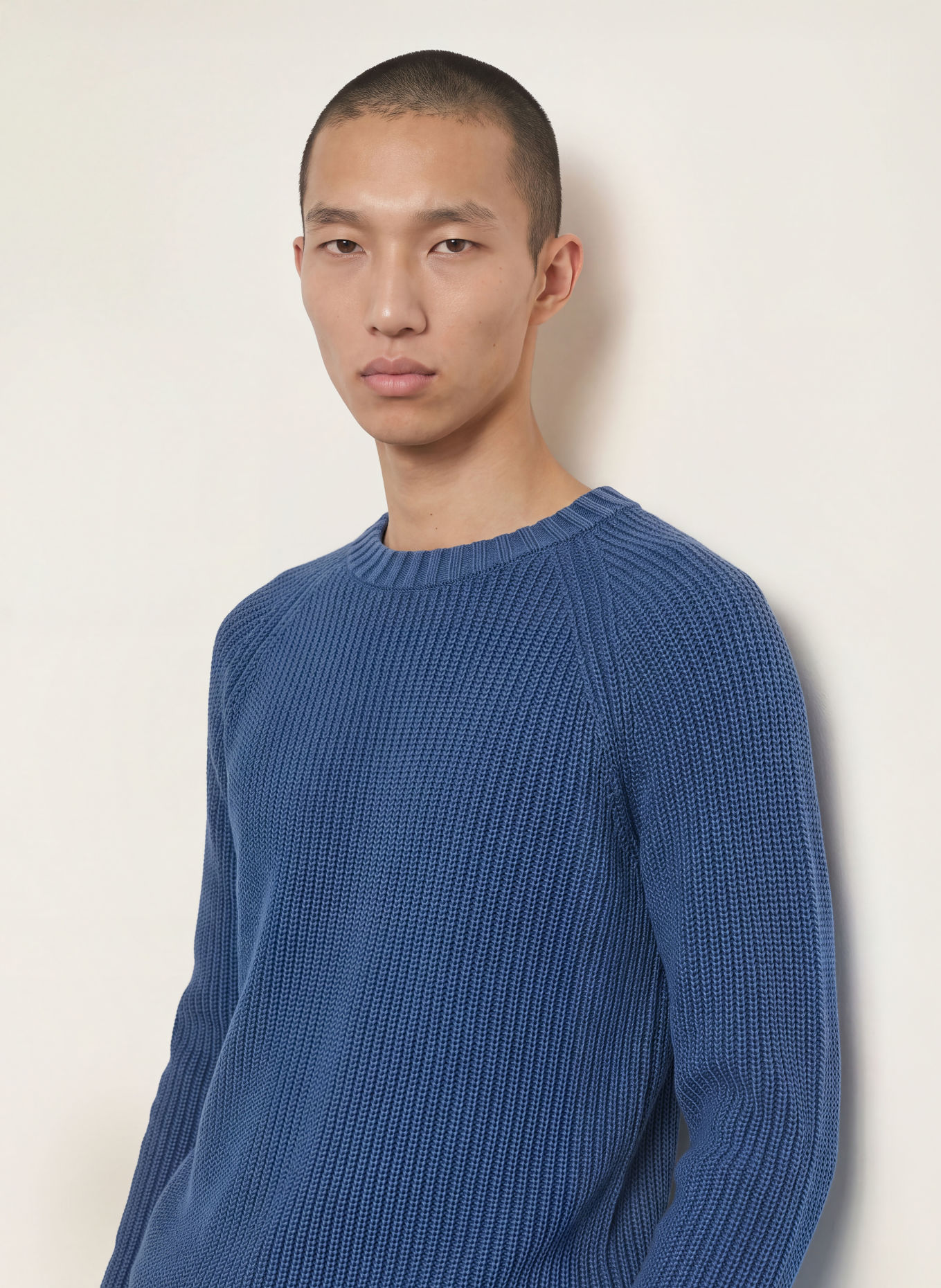 HUGO Trui SONDYE: DONKERBLAUW