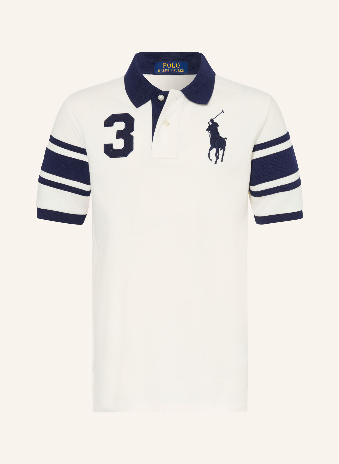 POLO RALPH LAUREN Pikétröja: GRÄDDE / MÖRKBLÅ
