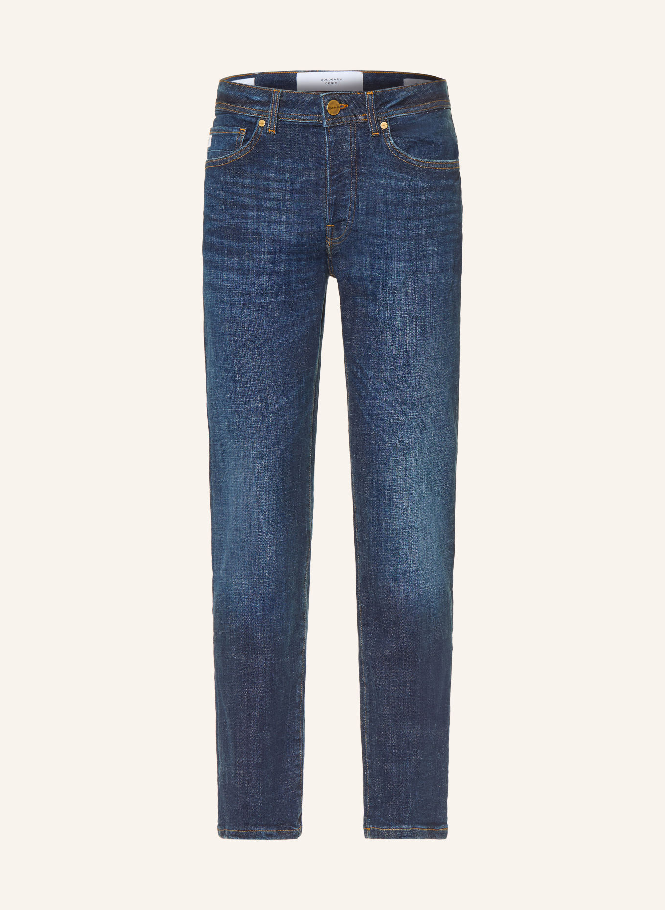 GOLDGARN DENIM Džíny U2 Tapered Fit: 1090 midblue