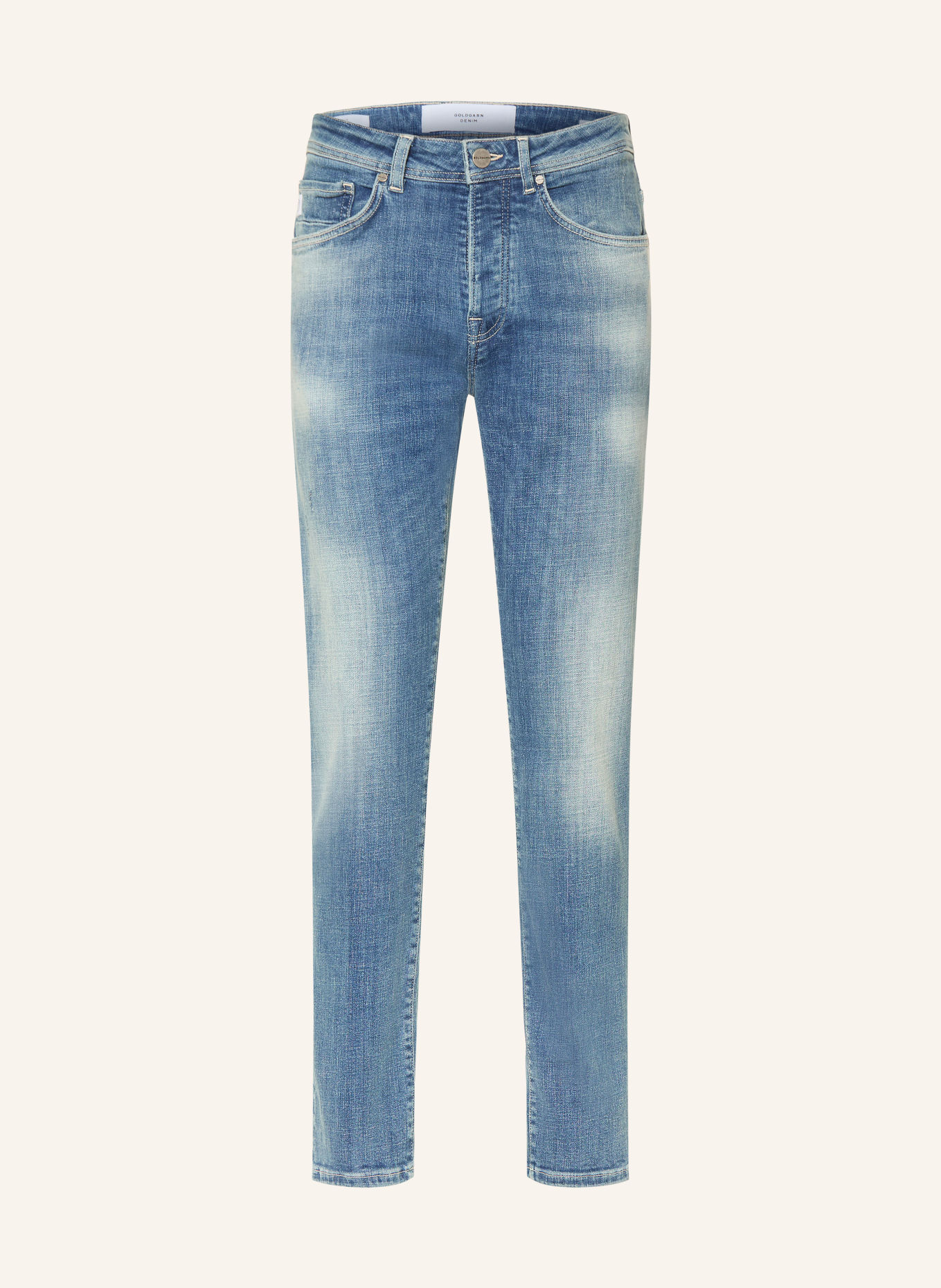 GOLDGARN DENIM Džíny U2 Tapered Fit: 1070 LIGHTBLUE