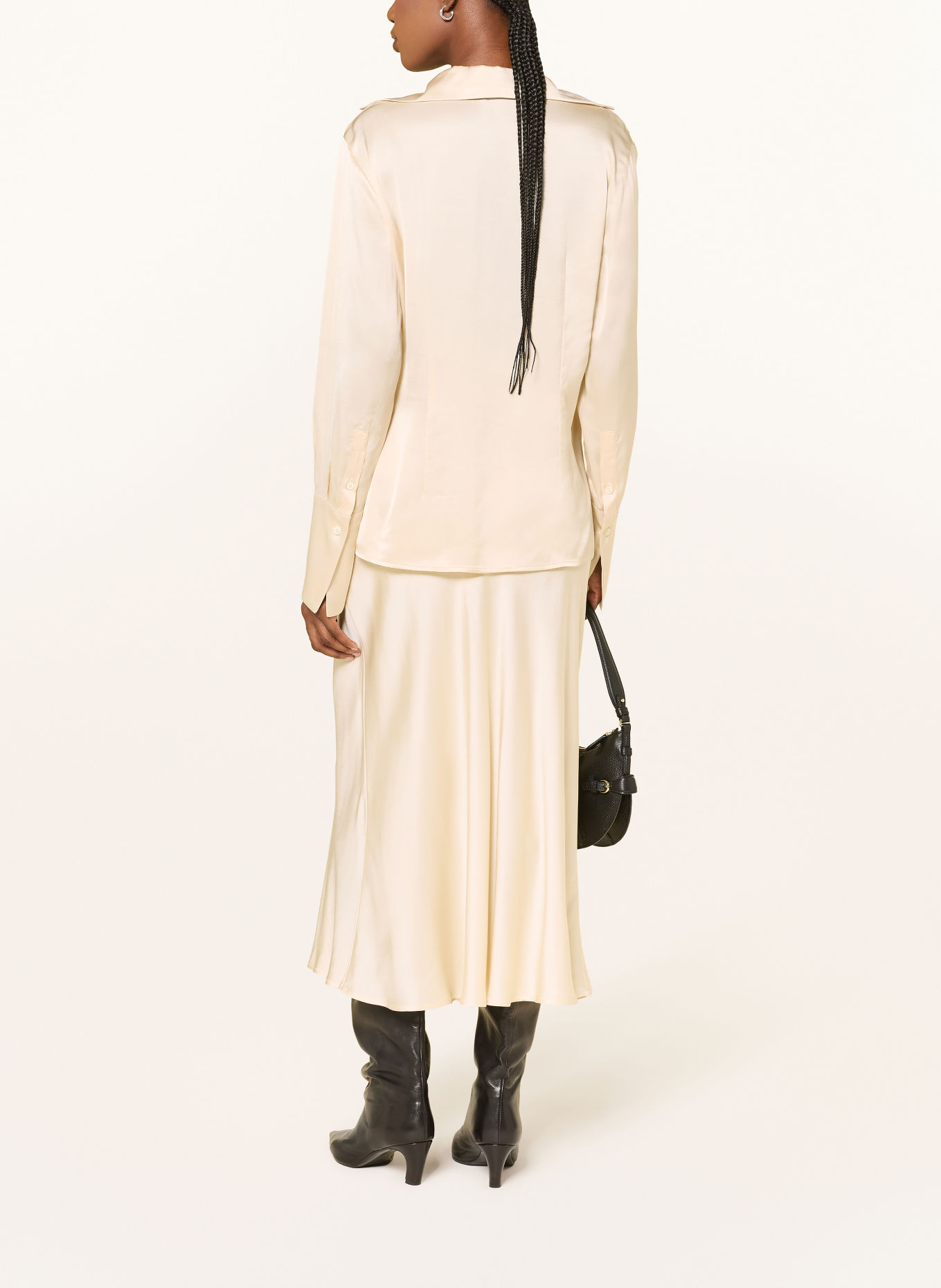ottod'ame Satinbluse: CREME
