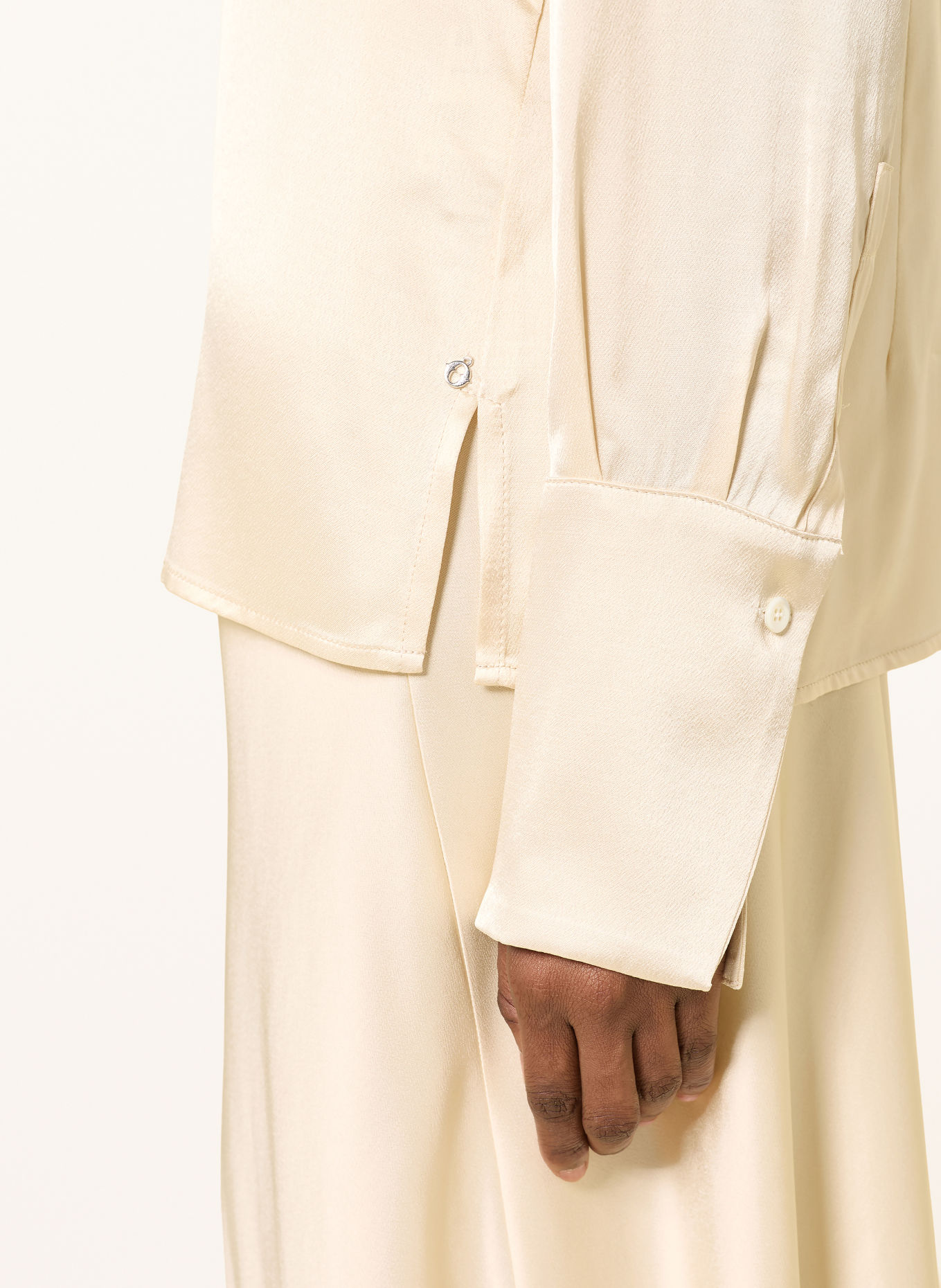 ottod'ame Satinbluse: CREME