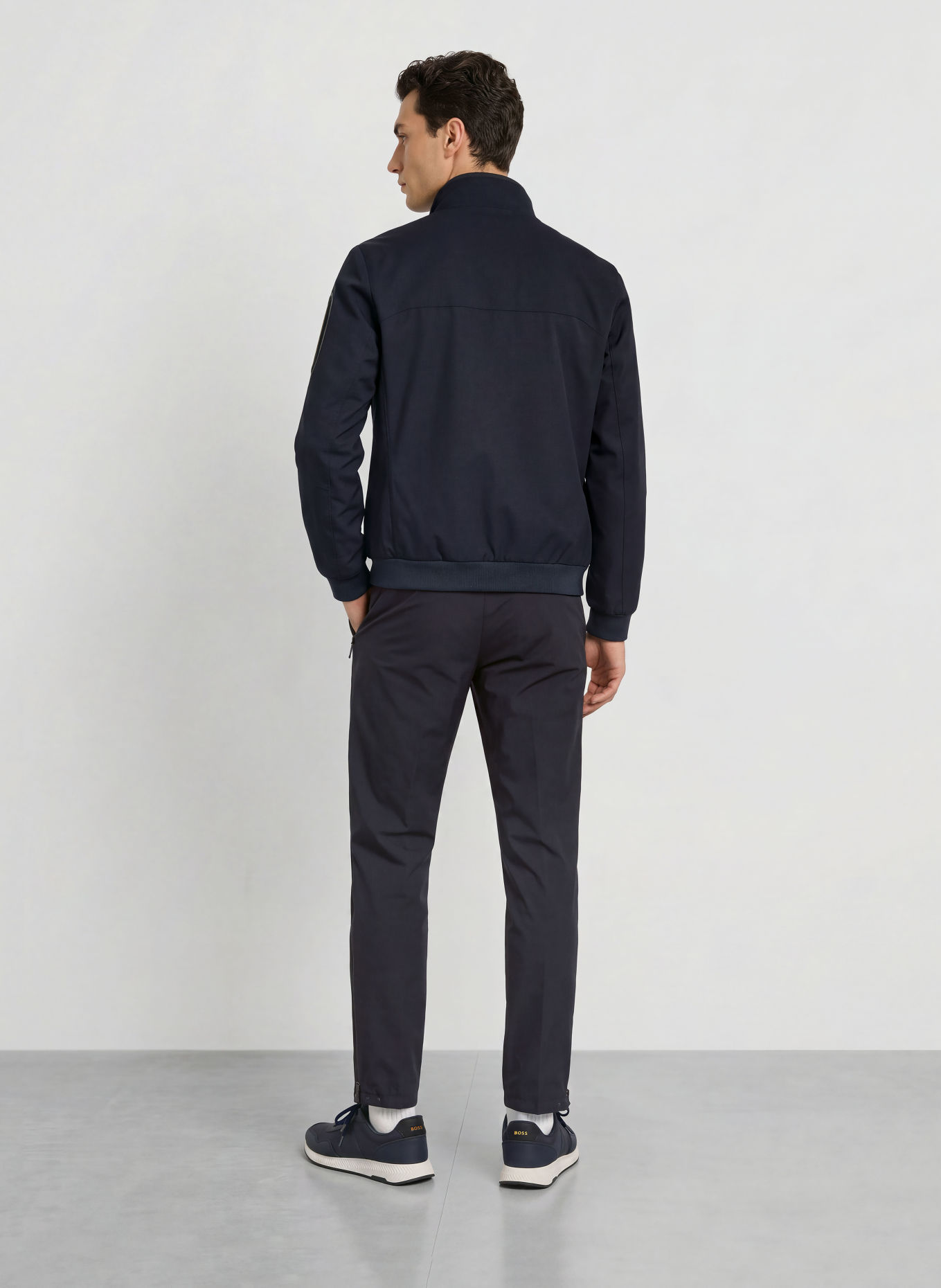 BOSS Golfhose GOC RANK Regular Fit: DUNKELBLAU