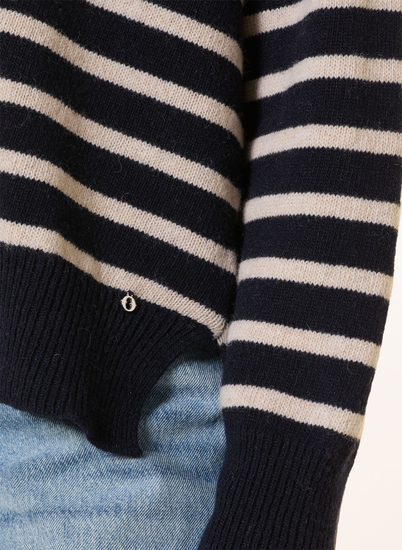 ottod'ame Pull: BLEU FONCÉ / BLANC