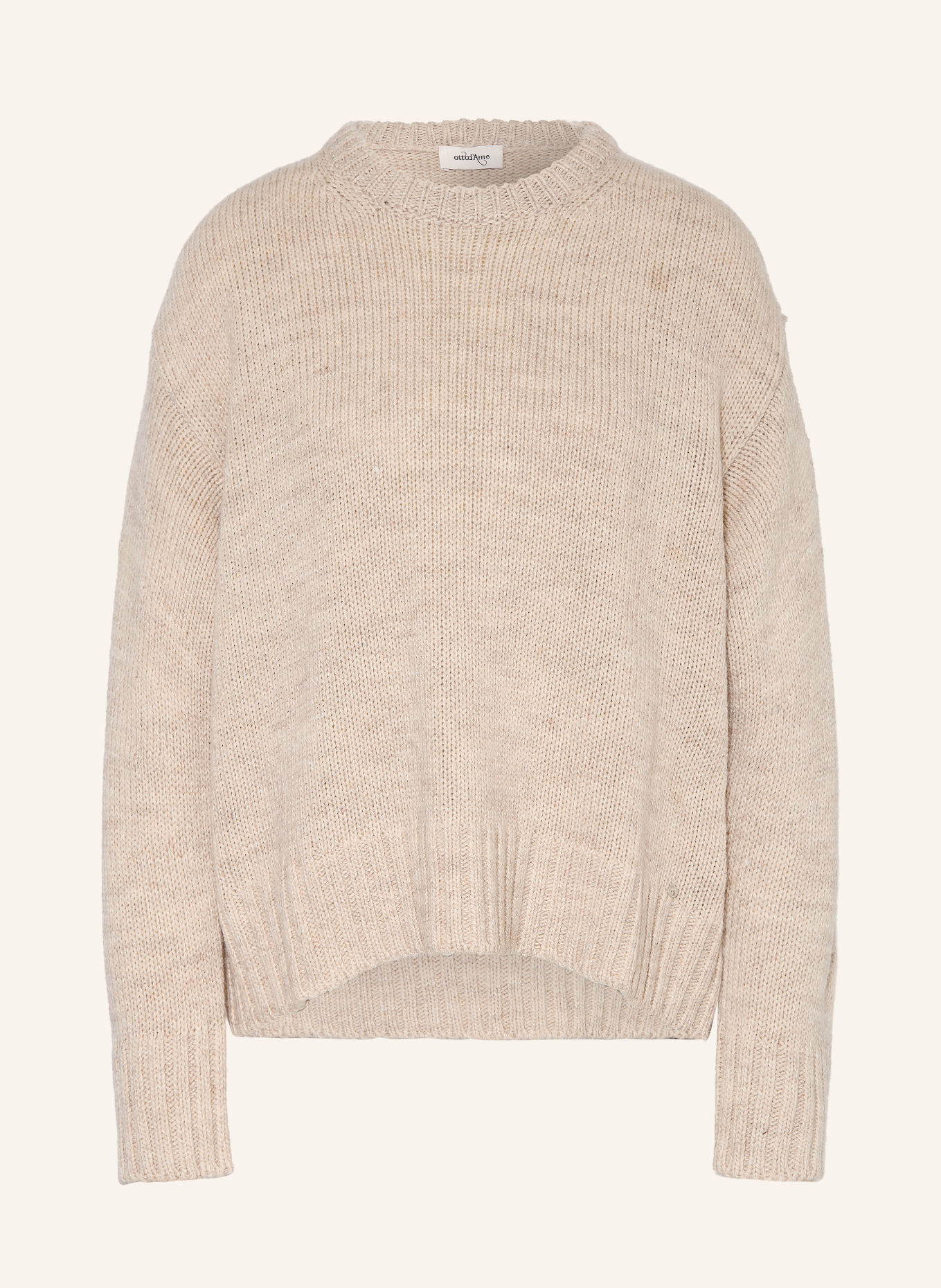 ottod'ame Sweater: BEIGE