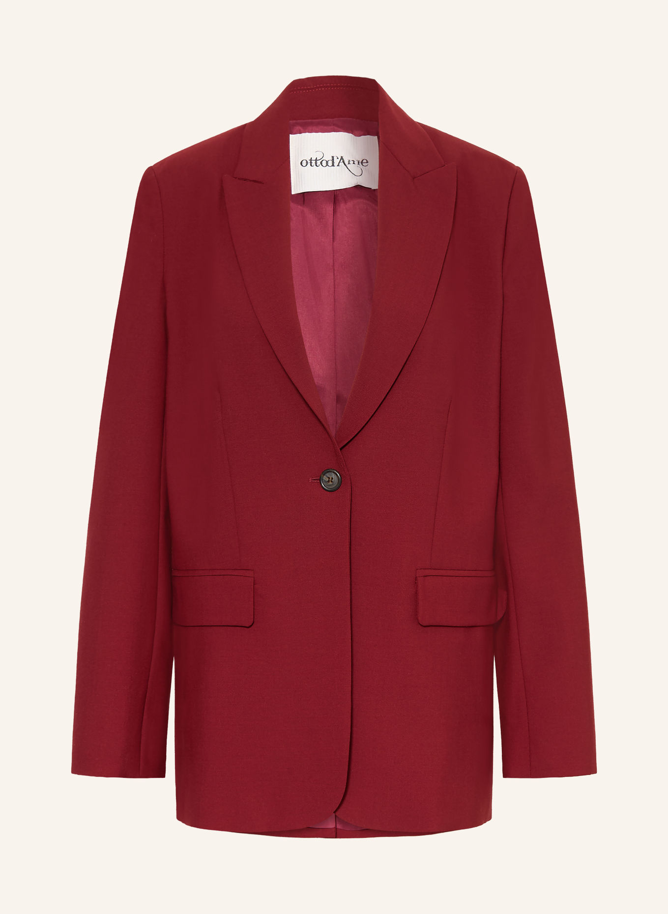 ottod'ame Blazer: DUNKELROT