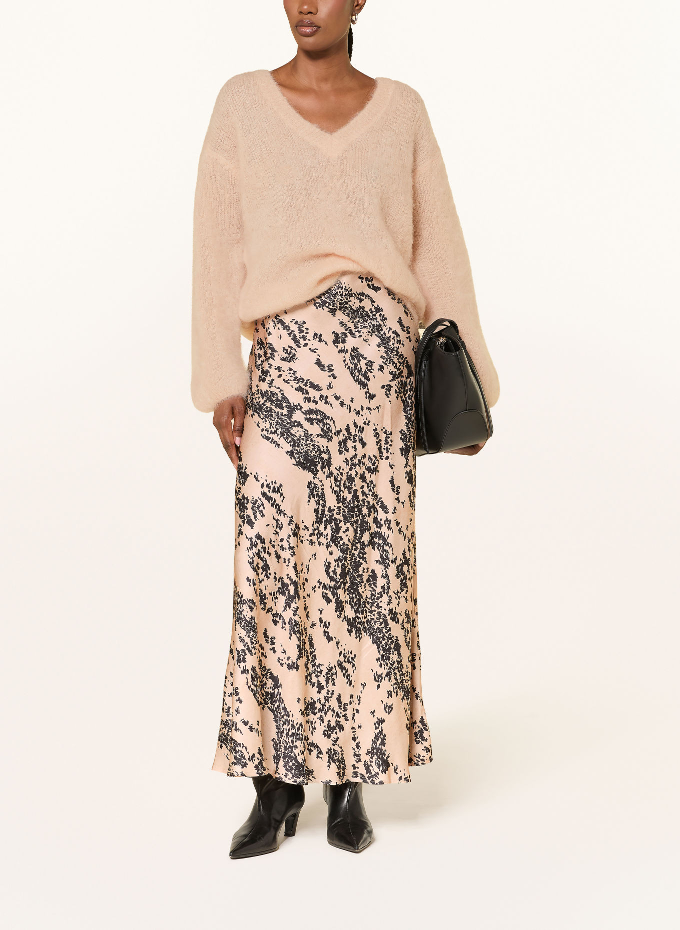 ottod'ame Mohair Sweater: LIGHT BROWN