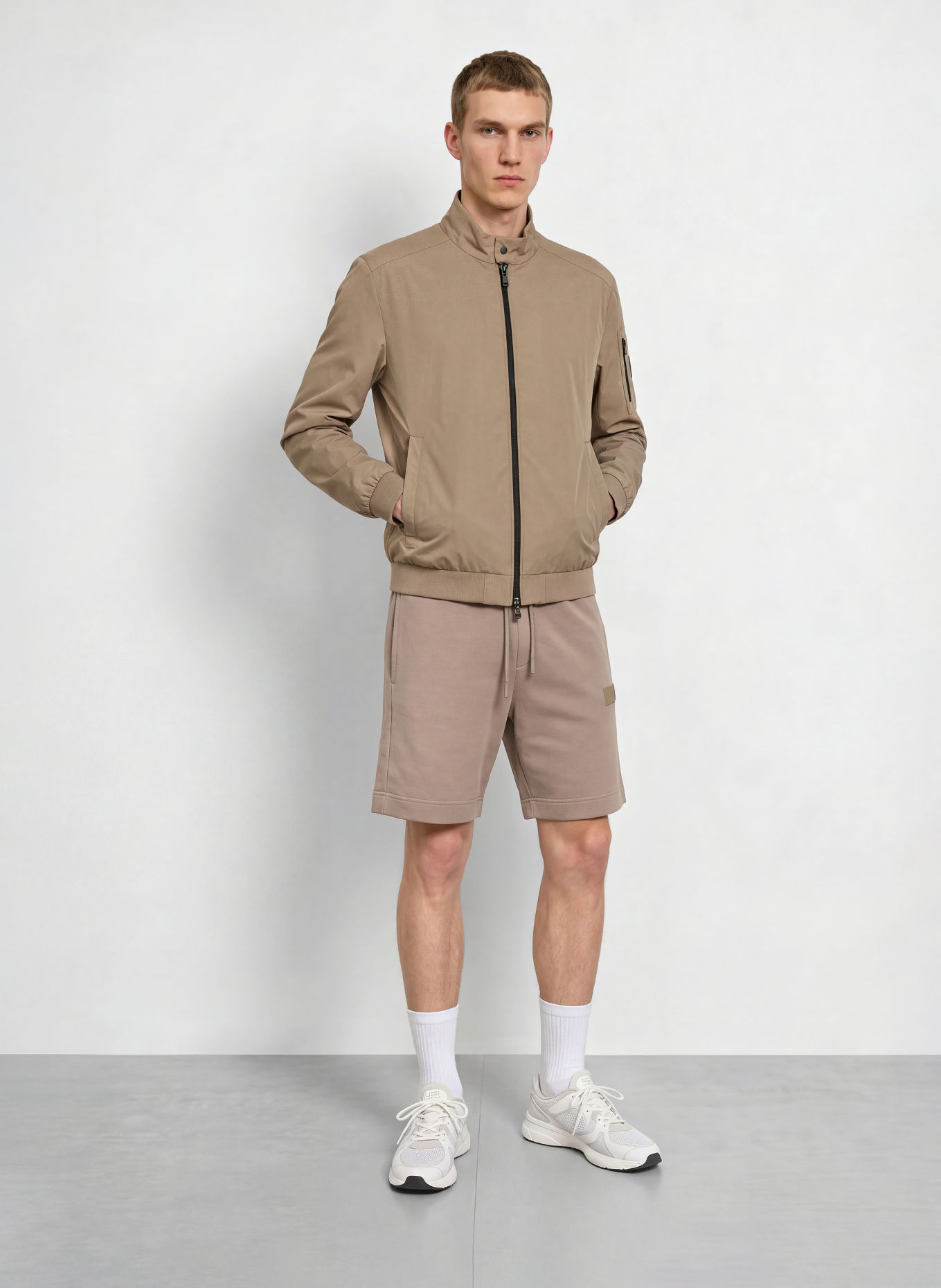 BOSS Tennisjacke JOIN: KHAKI