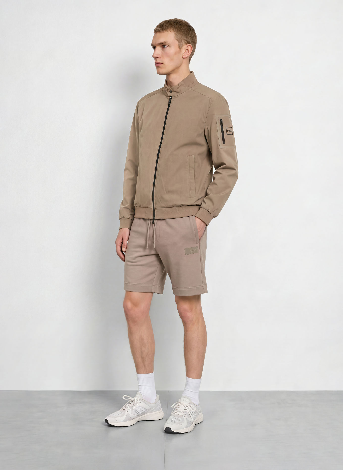 BOSS Tennisjacke JOIN: KHAKI