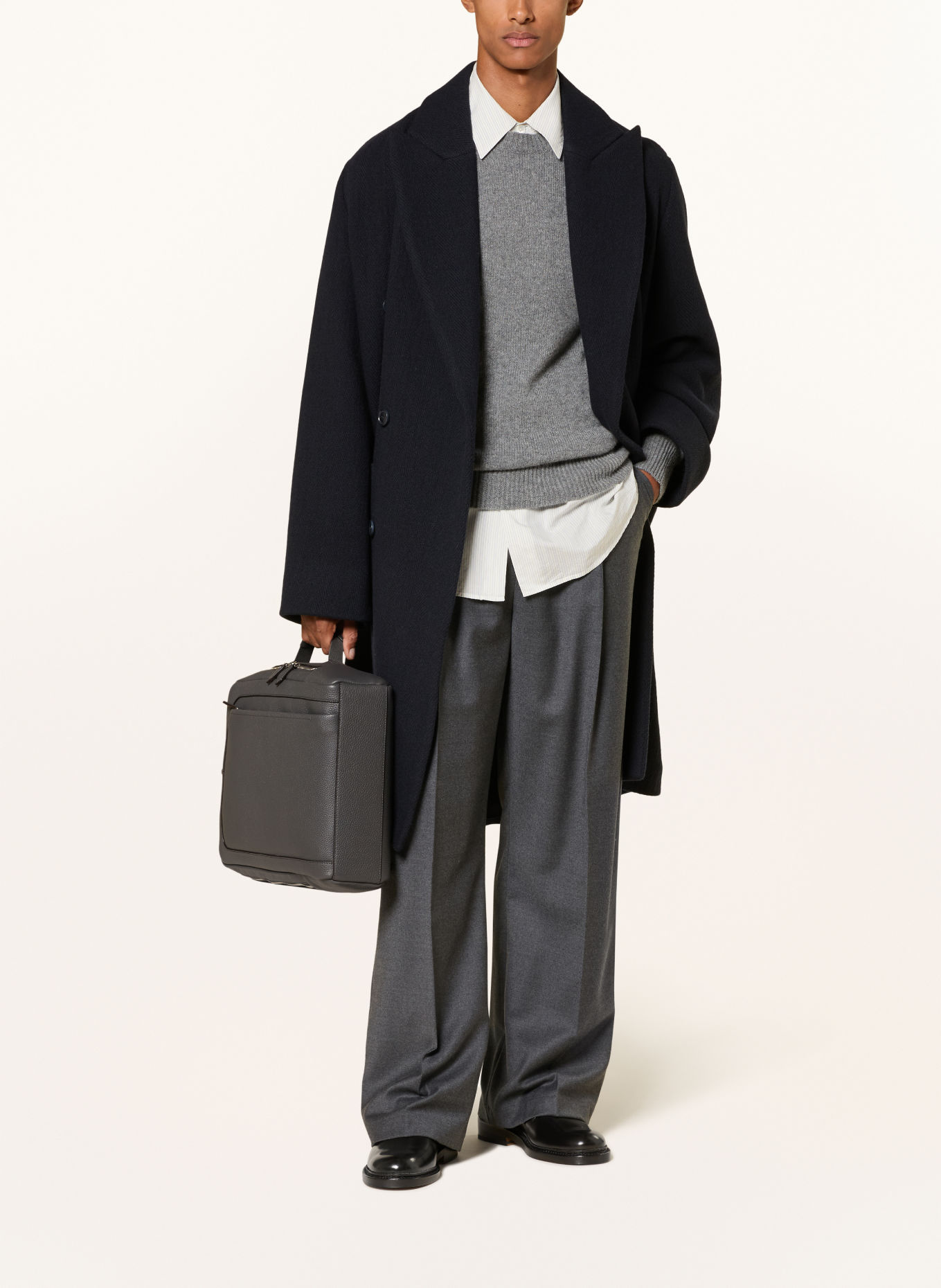 MONTBLANC COMPANION Backpack with laptop compartment: DARK BLUE / SILVER