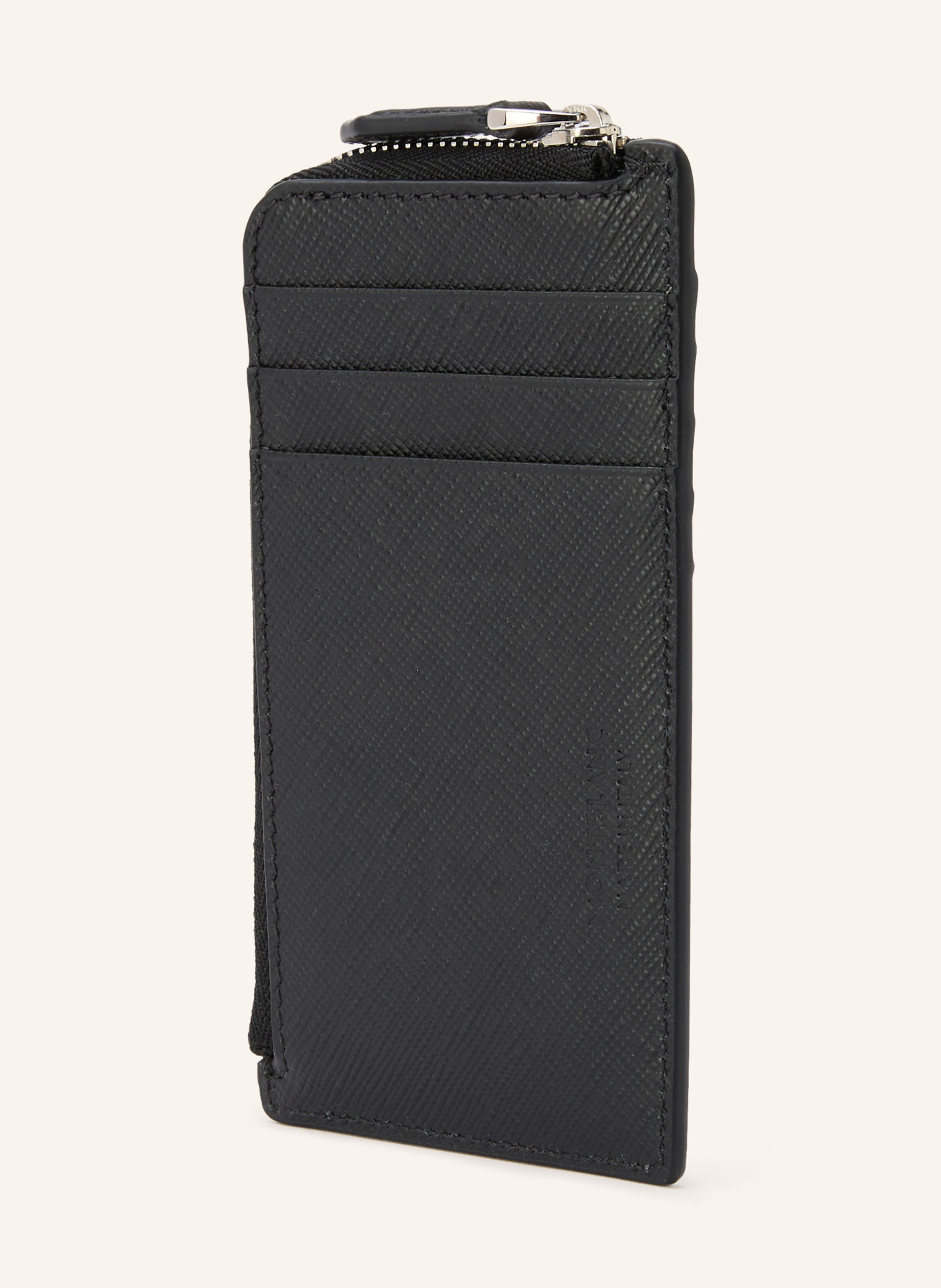 MONTBLANC Etui na karty Saffiano SARTORIAL: CZARNY