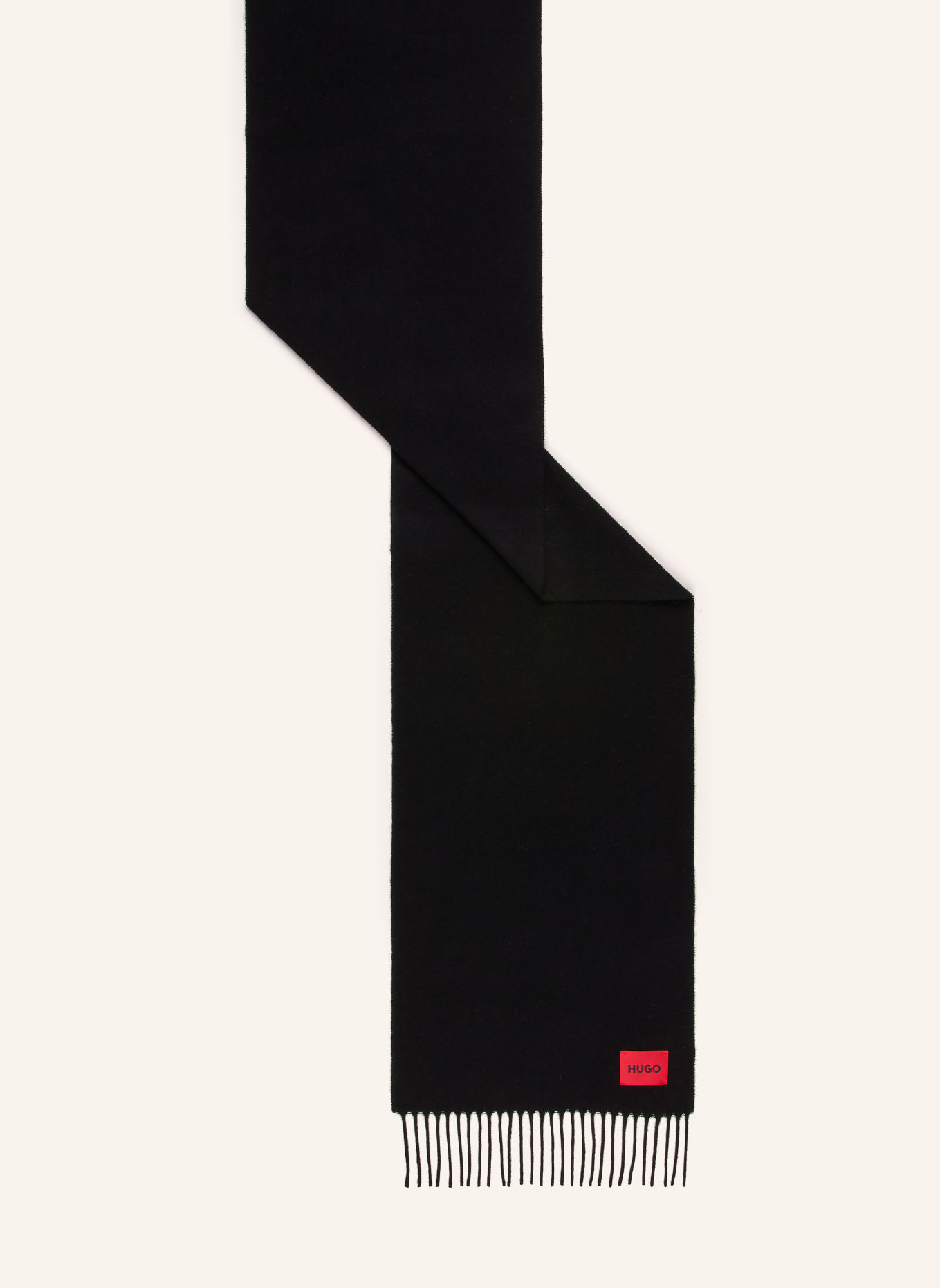 HUGO Schal ORRIS: SCHWARZ