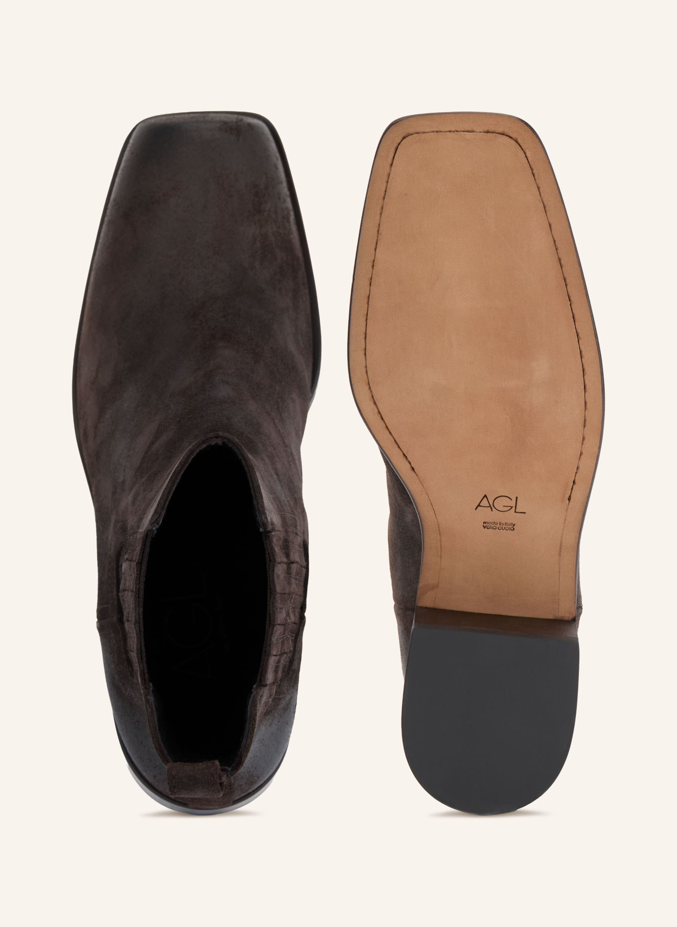 AGL Chelsea boots SELVAGGIA BEAT: TAUPE