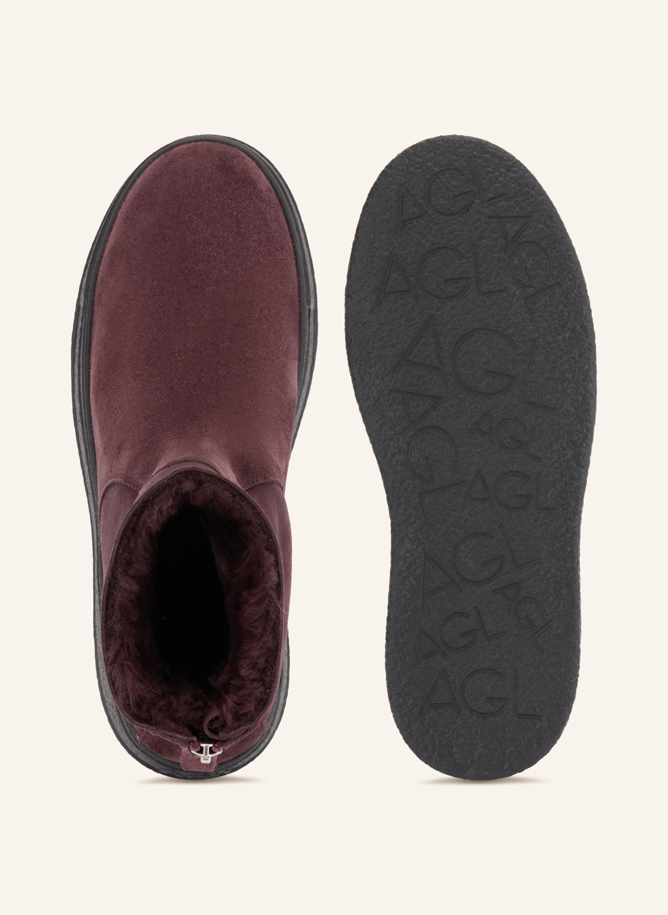 AGL Boots GIULY: DONKERROOD