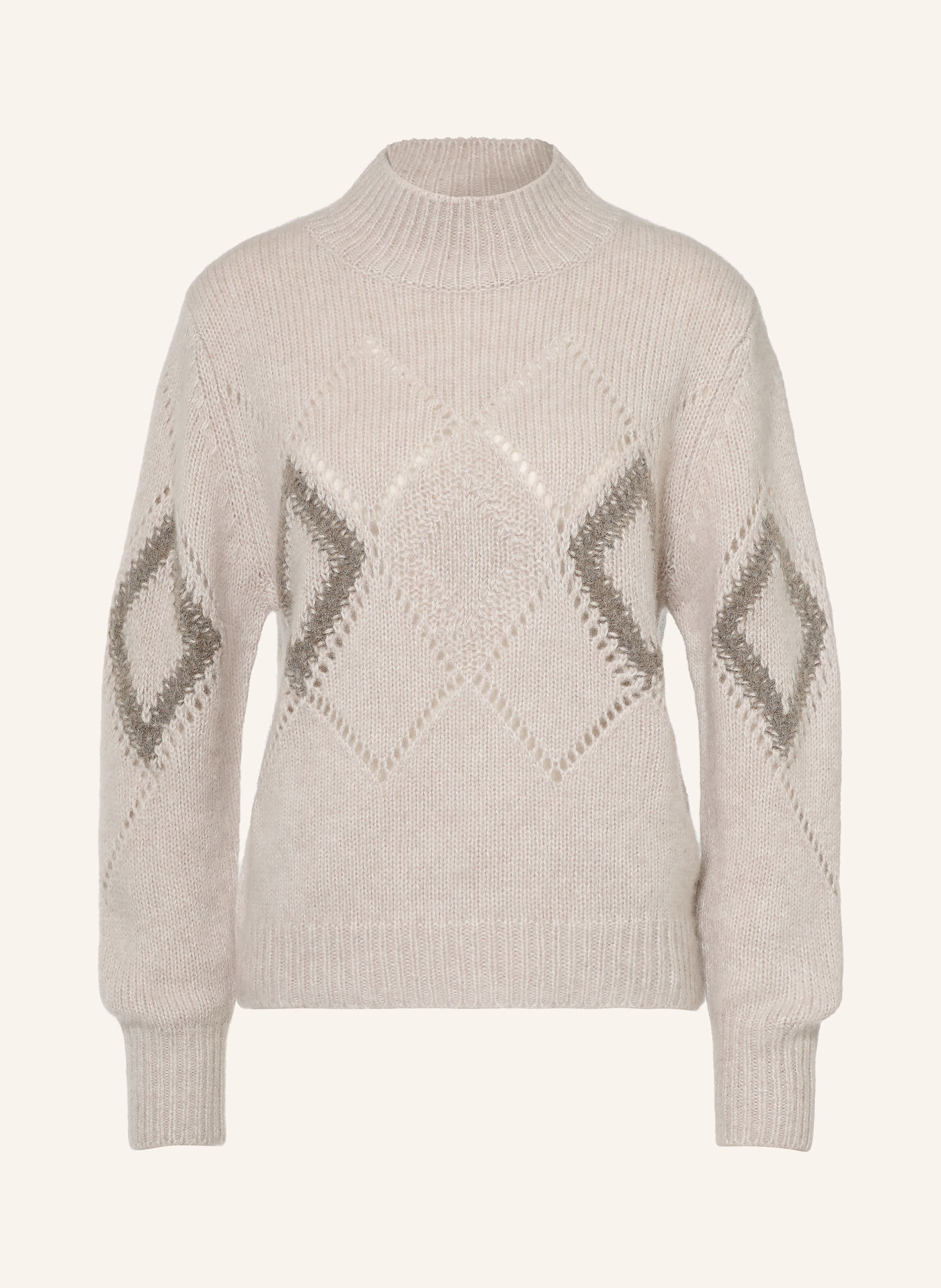 HEMISPHERE Cashmere Sweaters: LIGHT GRAY / GRAY