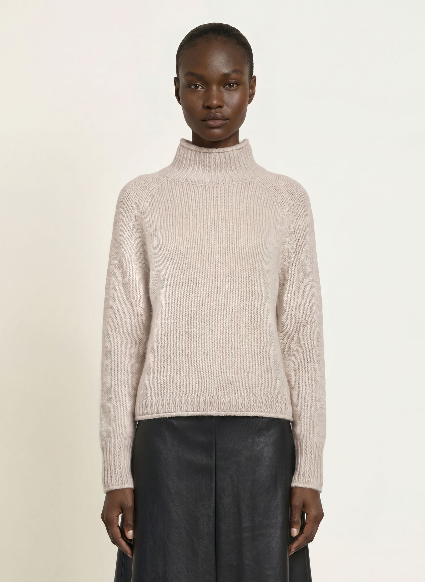 HEMISPHERE Cashmere Sweaters: LIGHT BROWN