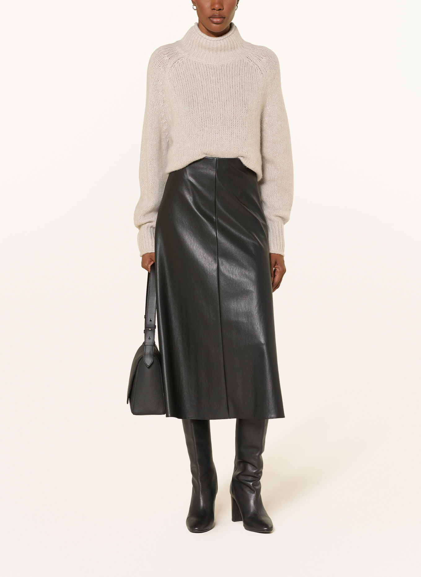 HEMISPHERE Cashmere Sweaters: LIGHT BROWN