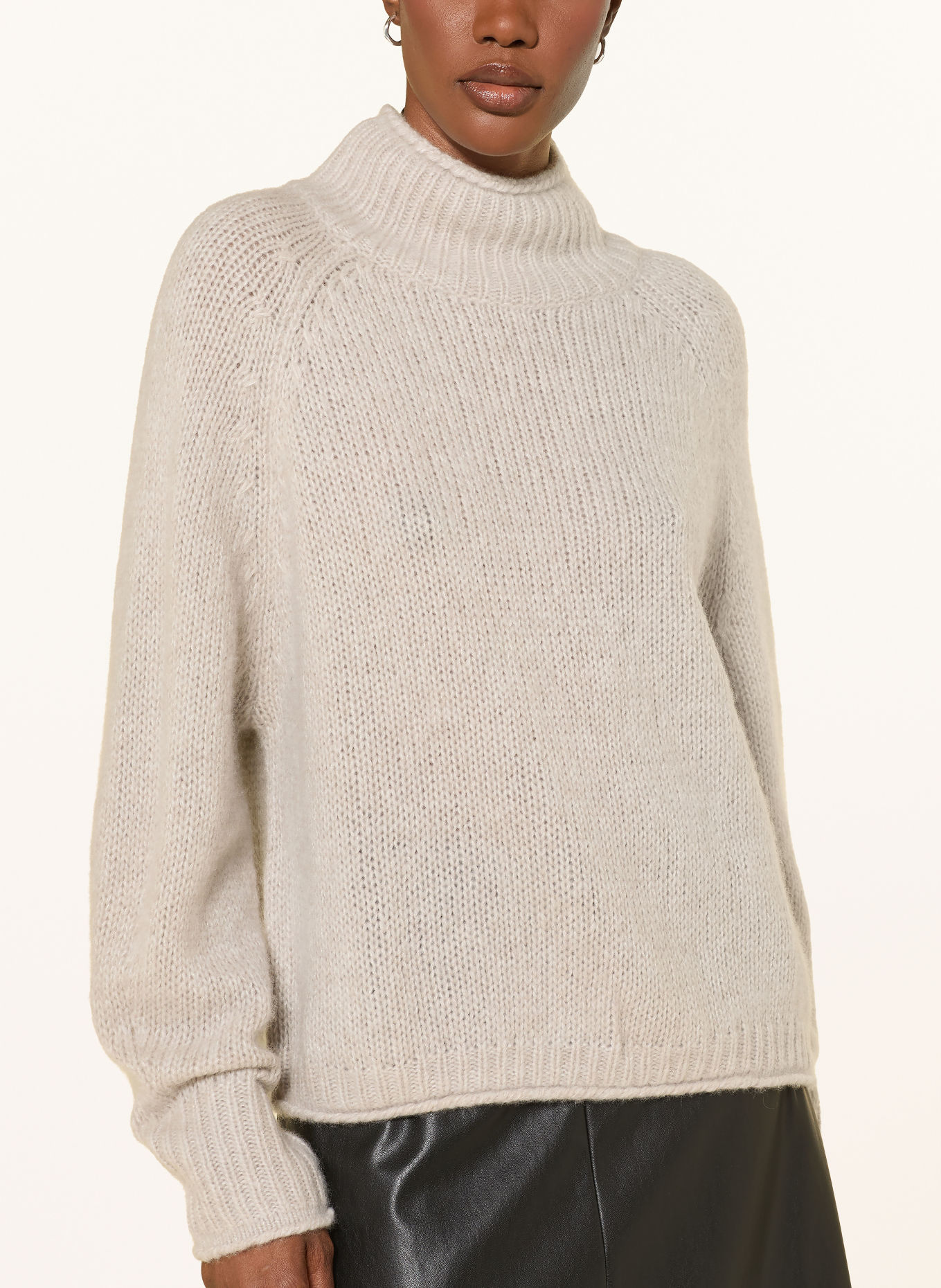 HEMISPHERE Cashmere Sweaters: LIGHT BROWN