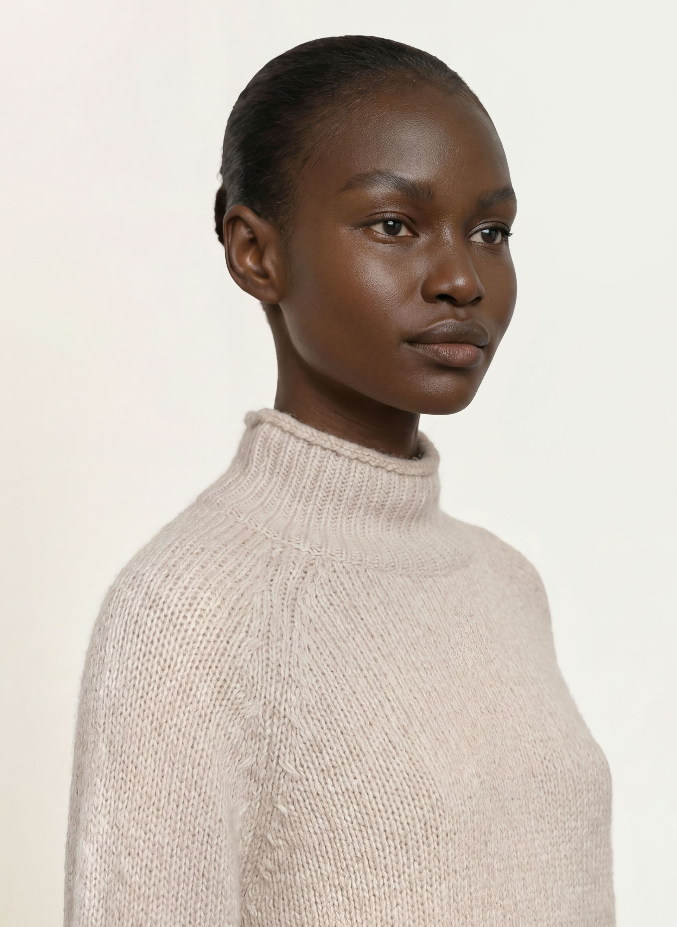 HEMISPHERE Cashmere Sweaters: LIGHT BROWN