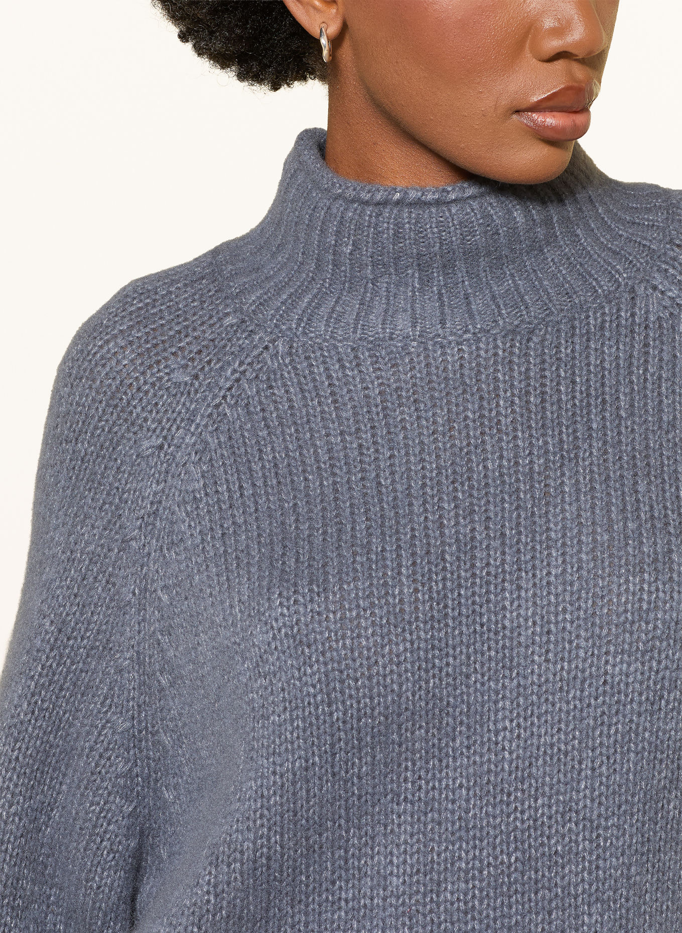 HEMISPHERE Pull en cachemire: BLEU GRIS