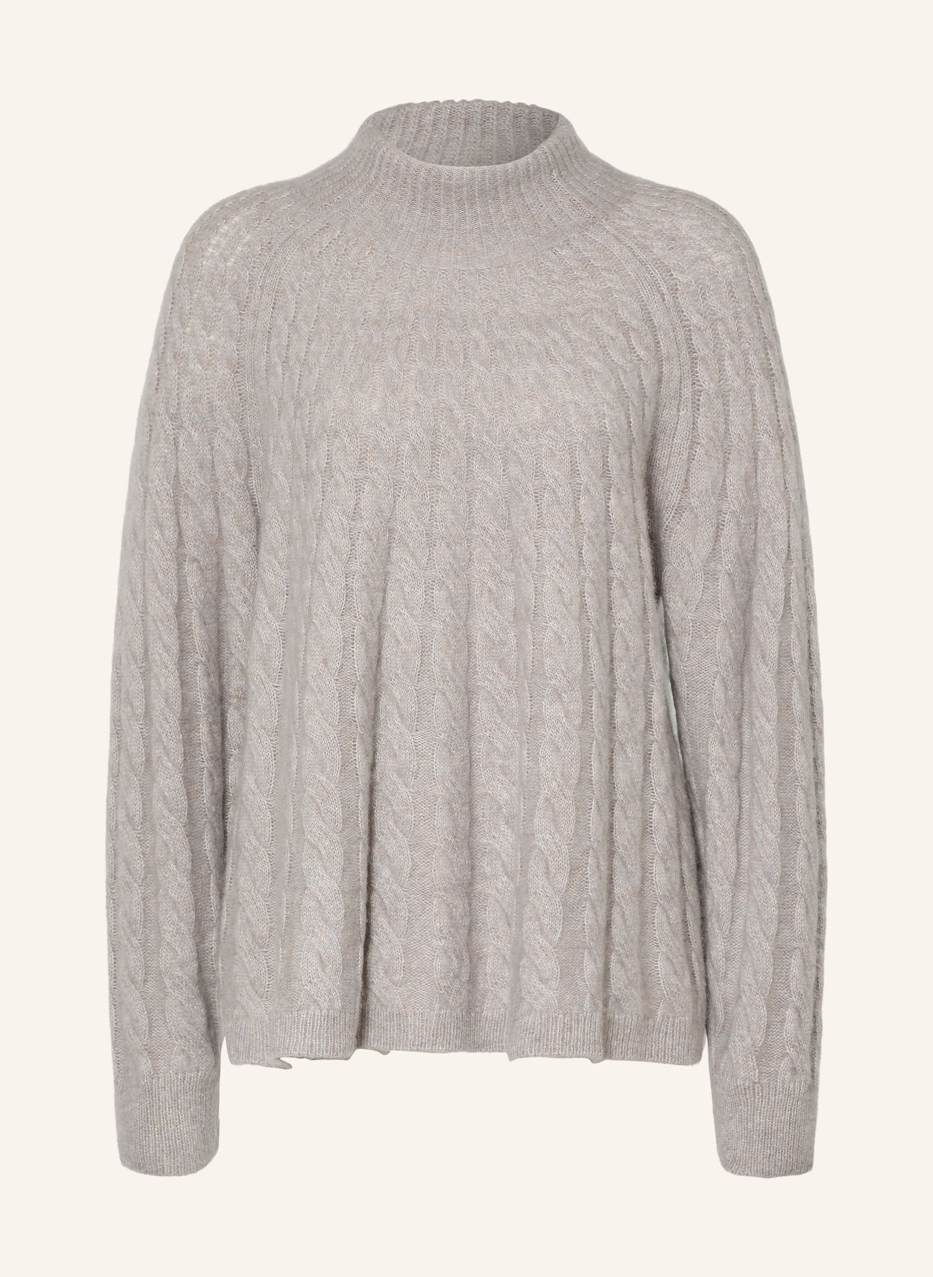 HEMISPHERE Pull en cachemire: GRIS CLAIR