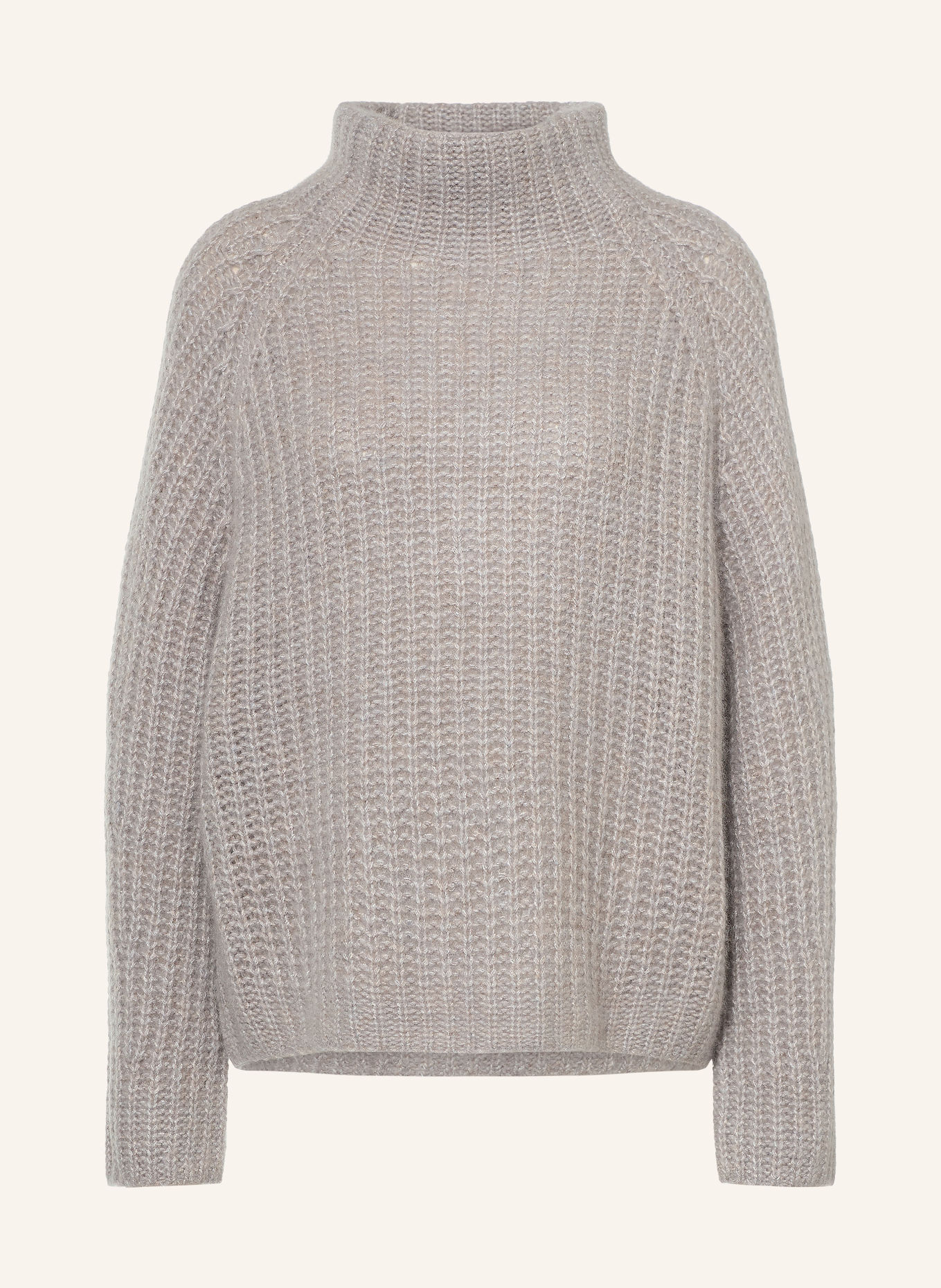HEMISPHERE Pullover mit Cashmere und Glitzergarn: GRAU
