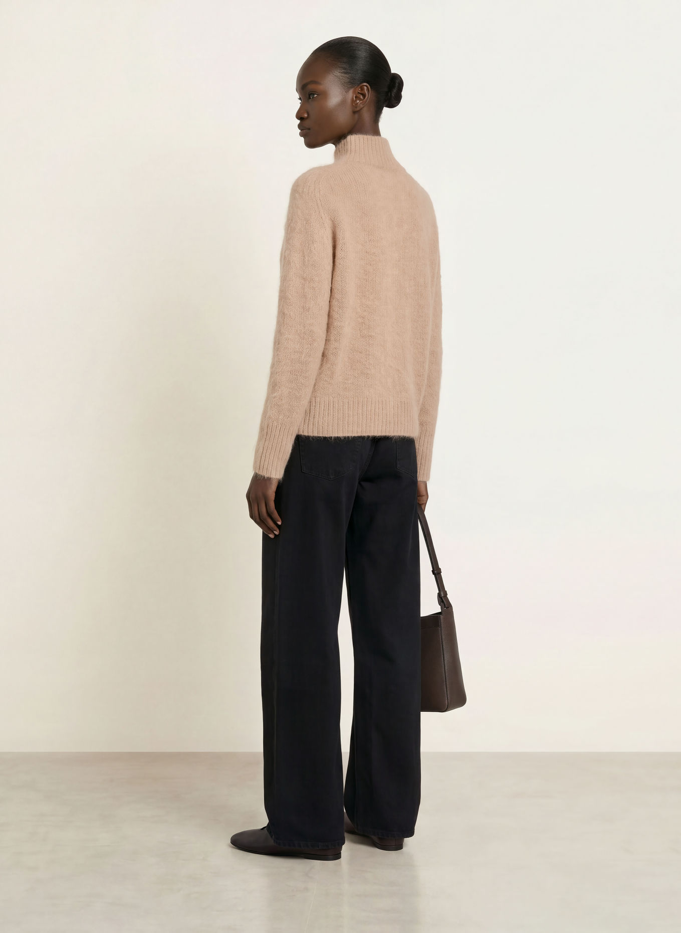 HEMISPHERE Pull en cachemire: BEIGE