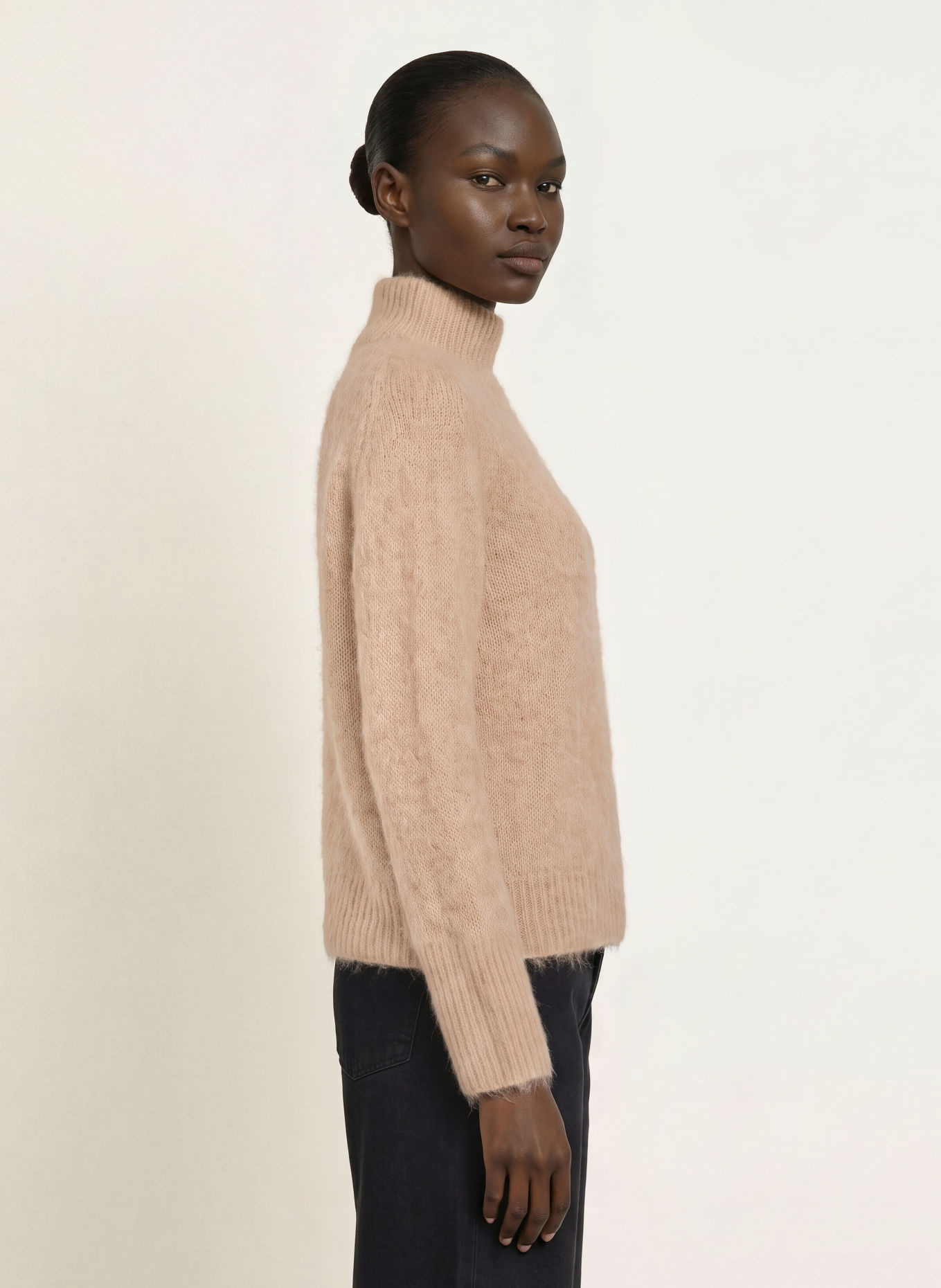 HEMISPHERE Pull en cachemire: BEIGE