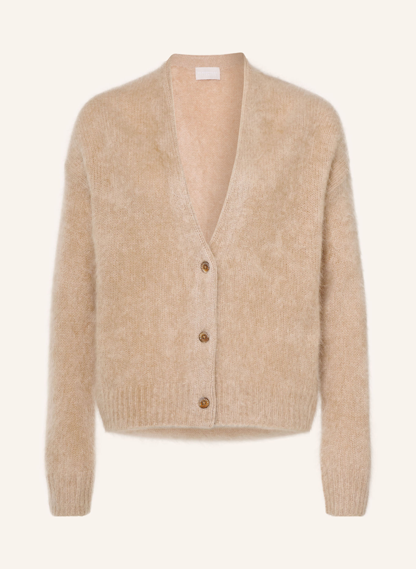 HEMISPHERE Gilet en cachemire: BEIGE
