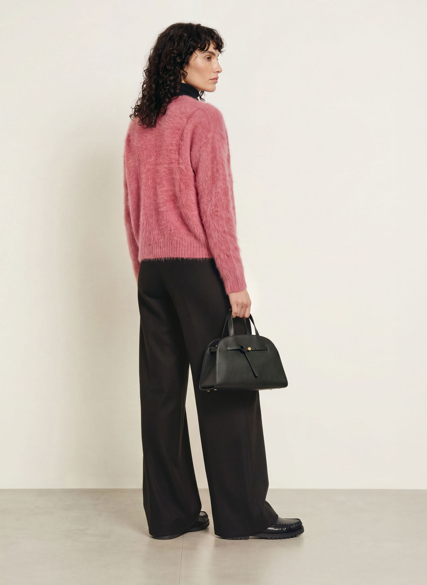 HEMISPHERE Cashmere Cardigan: RED