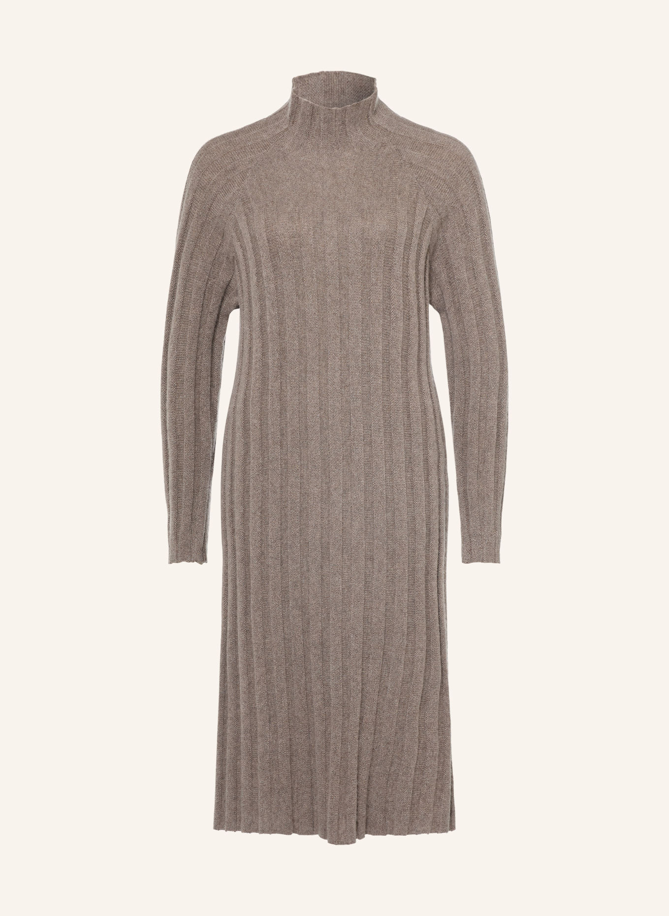 HEMISPHERE Cashmere knit dress: TAUPE