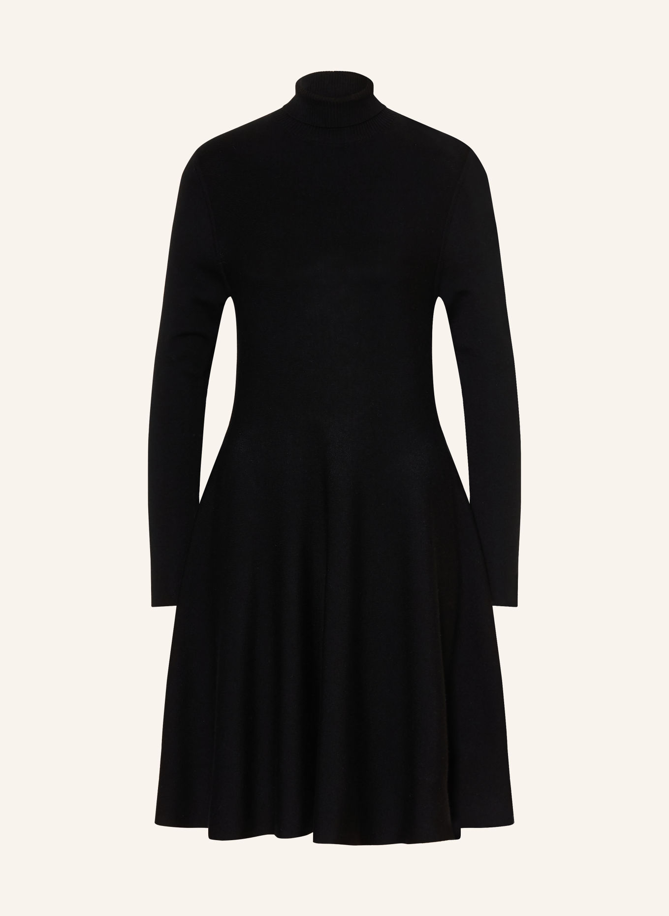 HEMISPHERE Strickkleid: SCHWARZ