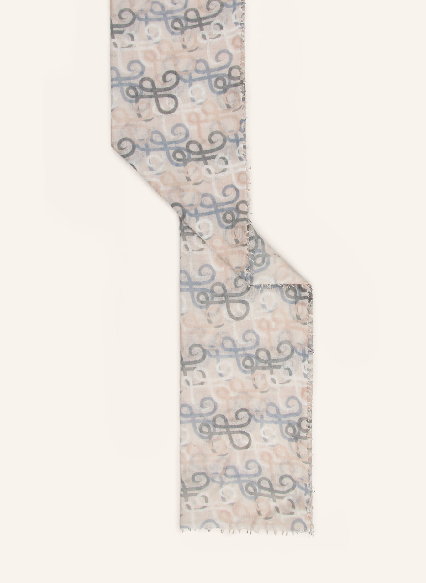 HEMISPHERE Cashmere-Schal: HELLGRAU / TAUPE / GRAU