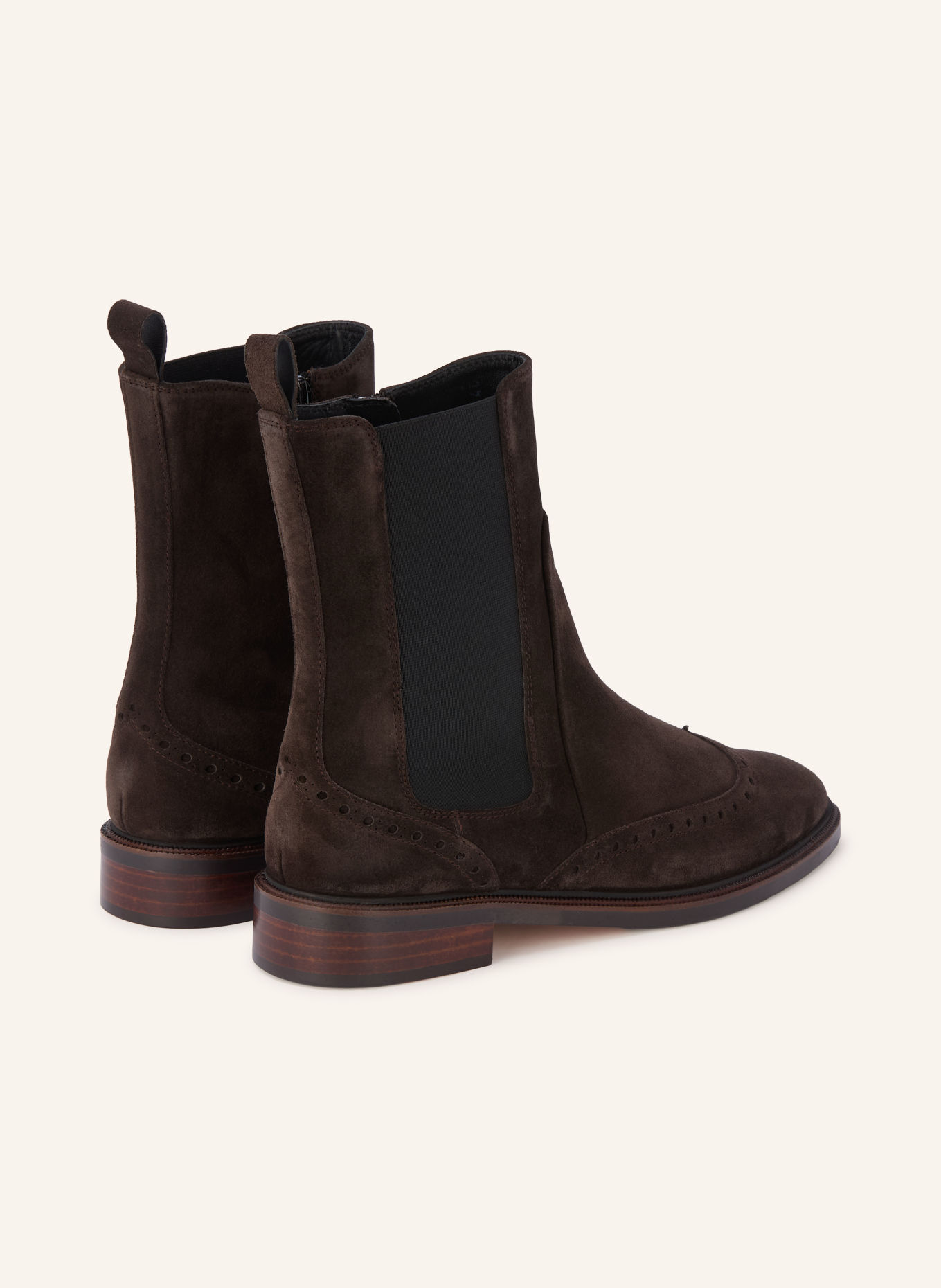 Pertini Chelsea boots: DARK BROWN