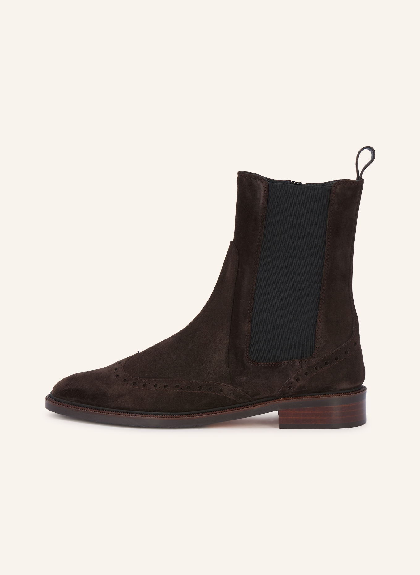 Pertini Chelsea boots: DARK BROWN