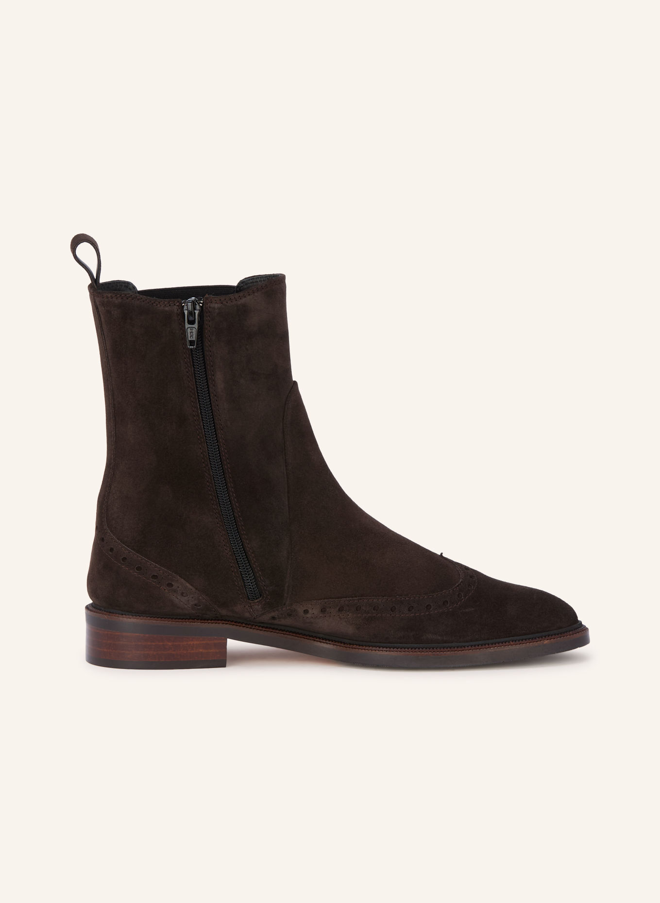 Pertini Chelsea boots: DARK BROWN