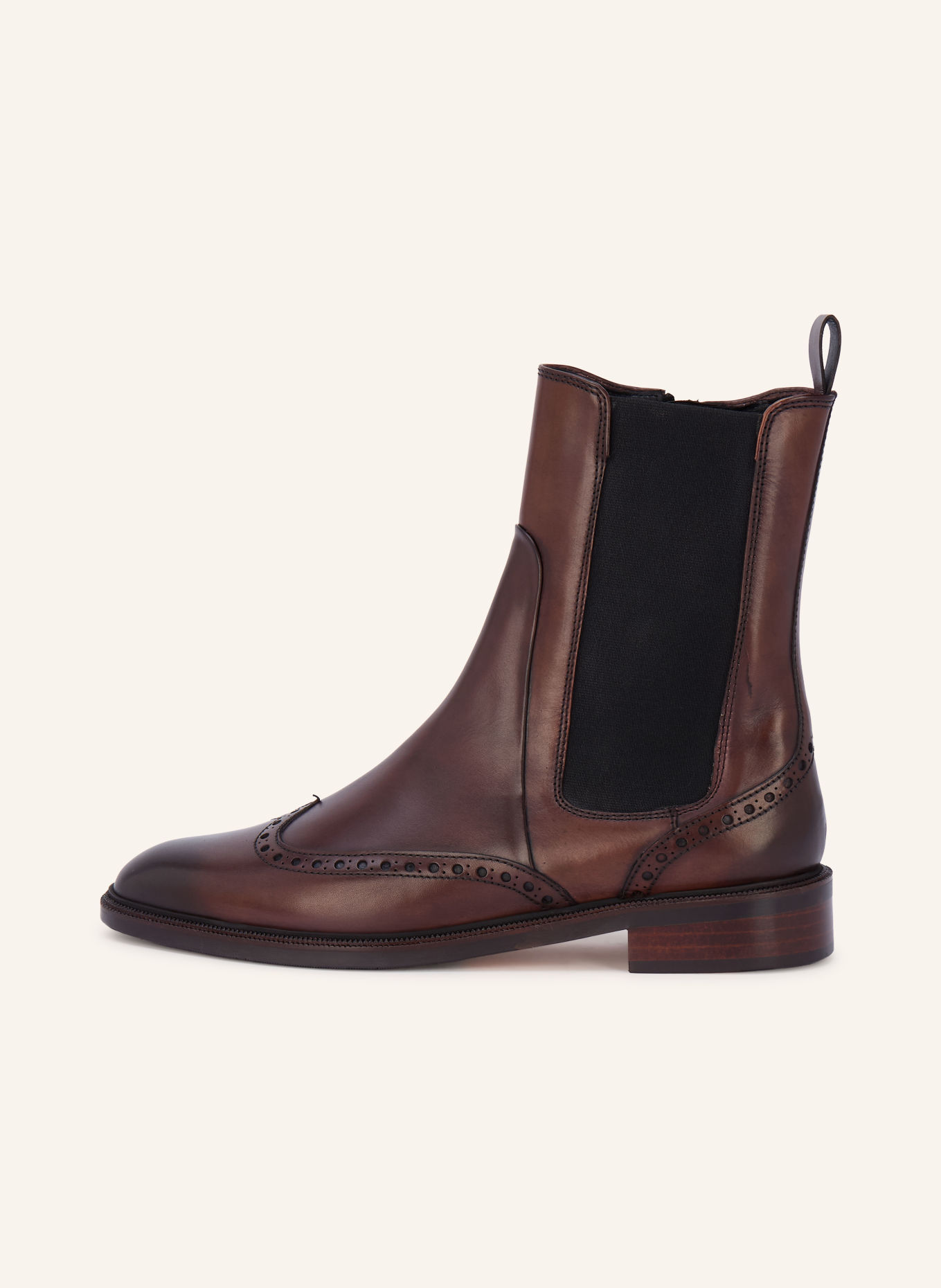 Pertini Chelsea boots: DARK BROWN