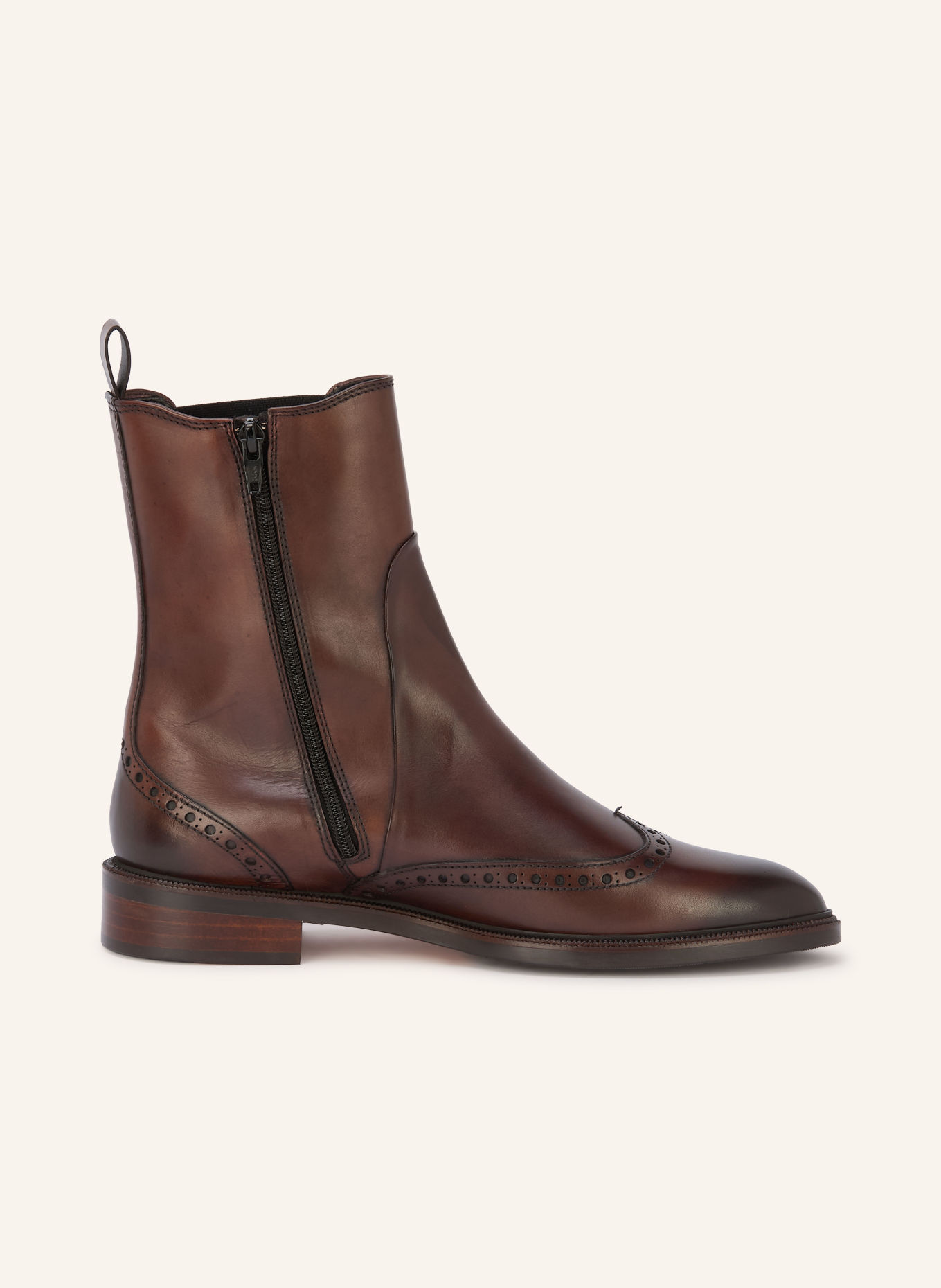 Pertini Chelsea boots: DARK BROWN