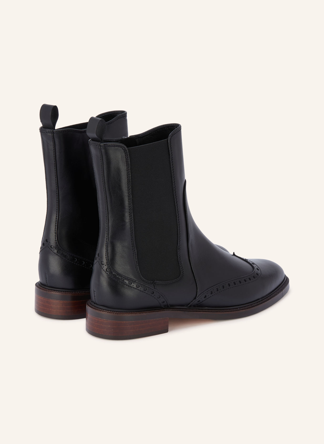 Pertini Chelsea boots: BLACK