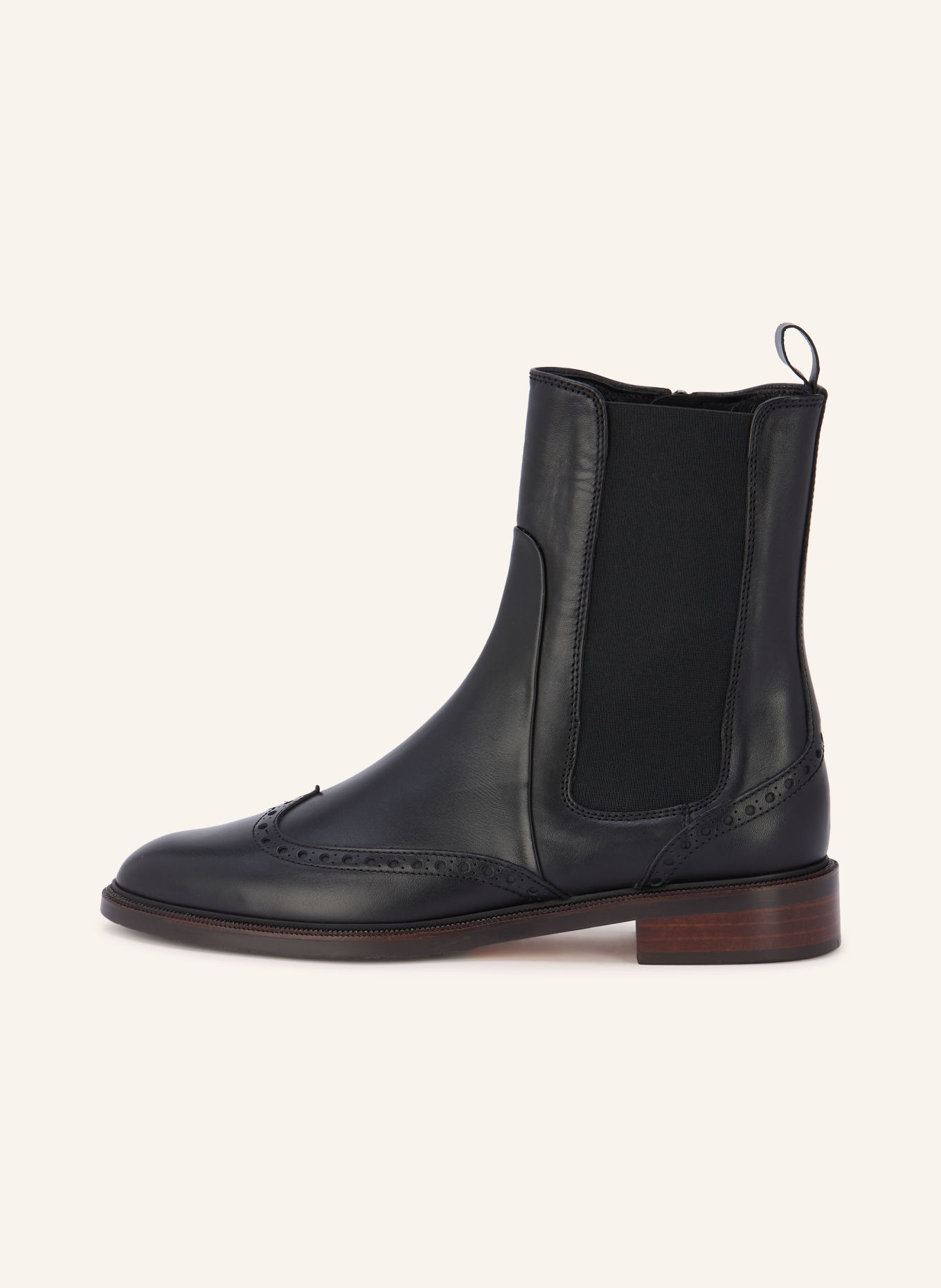 Pertini Chelsea boots: BLACK